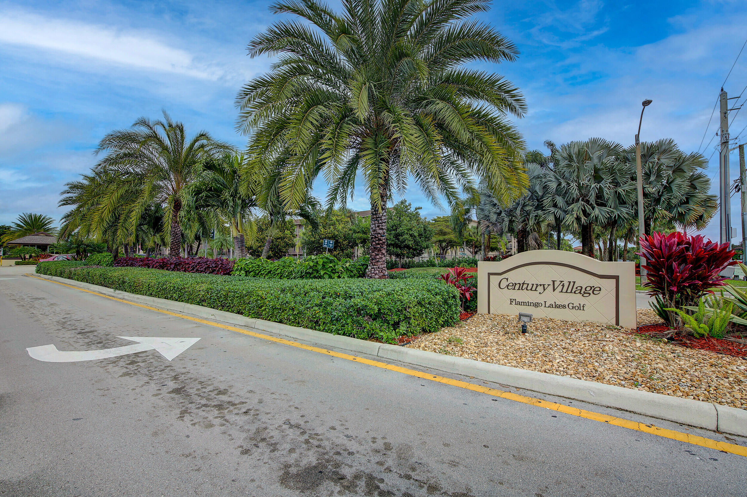 Spacious and bright 2-bedroom, 2-bath condo located in the highly desirable 55+ community of Century Village. This beautifully maintained unit offers an open layout with abundant natural light and a lovely garden view that creates a peaceful and relaxing atmosphere. The unit also features an in -unit washer and dryer for added conveiencie. Enjoy a very active lifestyle with access to a resort-style clubhouse featuring pools, fitness center, tennis courts, theater, social activities, and many more amenities. Conveniently located near I-75, shopping centers, restaurants, supermarkets, and everyday conveniences within walking distance. A perfect combination of comfort, location, and lifestyle.