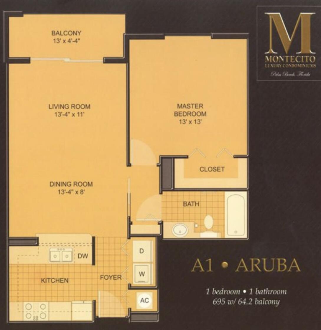 MONTECITO PALM BEACH CONDO - Residential Lease