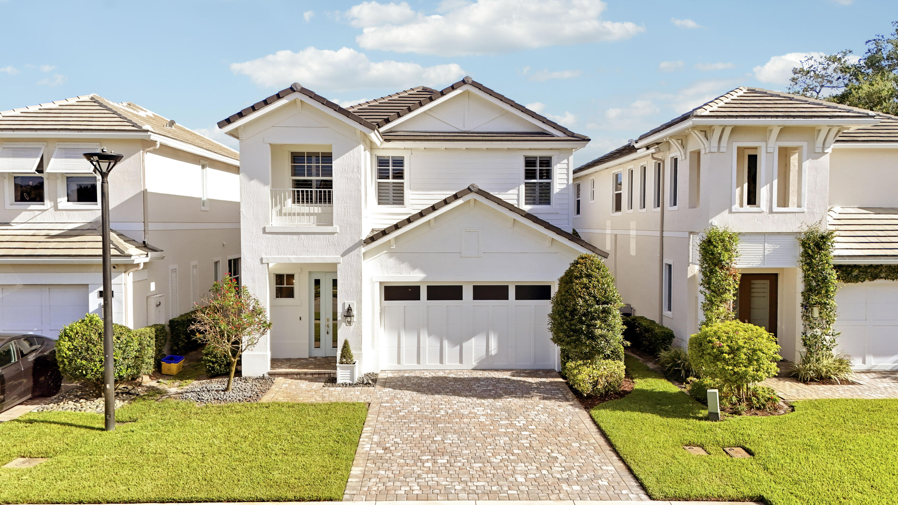 Welcome to Bonnette Hunt Club, an exclusive gated community comprised of just 24 single-family homes in one of Palm Beach Gardens' most convenient locations. This beautifully designed Drake model offers 3 bedrooms, 2.5 bathrooms, a spacious loft, and a 2-car garage. Thoughtfully designed for both everyday living and entertaining, the open-concept floor plan features an expansive great room that flows seamlessly into the gourmet kitchen, complete with a large center island, quartz countertops, stainless steel appliances, and abundant cabinetry. The first-floor primary suite provides a private retreat with a generous walk-in closet and well-appointed en-suite bath. Upstairs, additional bedrooms and a versatile loft offer flexible space for guests, a home office, media room, or play area.  Additional features include impact-resistant windows and doors throughout, a covered lanai and energy-efficient construction. Ideally located near premier shopping, dining, golf, beaches, and major transportation routes, Bonnette Hunt Club offers a rare opportunity to enjoy newer construction in a private community setting.
