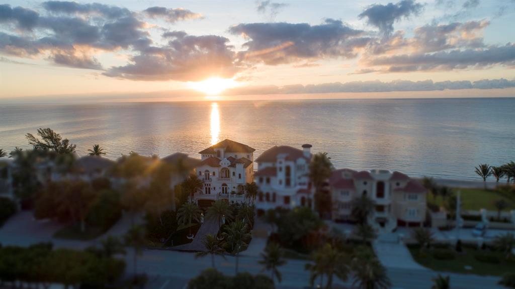 Re-imagined ''Malibu on the Atlantic'' Oceanfront Palazzo sited high above the beach with panoramic views and a gated motor court. Palatial 4-level estate with a sleek Eggermanns gourmet kitchen, luxe master quarters with balcony,  rooftop loggia for entertaining, lower level includes a 4-bay subterranean garage with a rare oceanfront watercraft storage room, exercise room and wine room. Resort-like pool/patio with beach access.   Shown by appointment only. DISCLAIMER: Information published or otherwise provided by Premier Estate Properties, Inc. and its representatives including but not limited to prices, measurements, square footages, lot sizes, calculations and statistics are deemed reliable but are not guaranteed and are subject to errors, omissions or changes without notice. All such information should be independently verified by any prospective purchaser or seller. Parties should perform their own due diligence to verify such information prior to a sale or listing. Premier Estate Properties, Inc. expressly disclaims any warranty or representation regarding such information. Prices published are either list price, sold price, and/or last asking price. Premier Estate Properties, Inc. participates in the Multiple Listing Service and IDX. The properties published as listed and sold are not necessarily exclusive to Premier Estate Properties, Inc. and may be listed or have sold with other members of the Multiple Listing Service. Transactions where Premier Estate Properties, Inc. represented both buyers and sellers are calculated as two sales. Premier Estate Properties, Inc.'s marketplace is all of the following: Vero Beach, Town of Orchid, Indian River Shores, Town of Palm Beach, West Palm Beach, Manalapan Beach, Point Manalapan, Hypoluxo Island, Ocean Ridge, Gulf Stream, Delray Beach, Highland Beach, Boca Raton, East Deerfield Beach, Hillsboro Beach, Hillsboro Shores, East Pompano Beach, Lighthouse Point, Sea Ranch Lakes and Fort Lauderdale. Cooperating Brokers are advised that in the event of a Buyer default, no commission will be paid to a cooperating Broker on the Deposits retained by the Seller. No commissions are paid to any cooperating broker until title passes or upon actual commencement of a lease. Some affiliations may not be applicable to certain geographic areas. If your property is currently listed with another broker, please disregard any solicitation for services. Copyright 2020 Premier Estate Properties, Inc. All Rights Reserved.