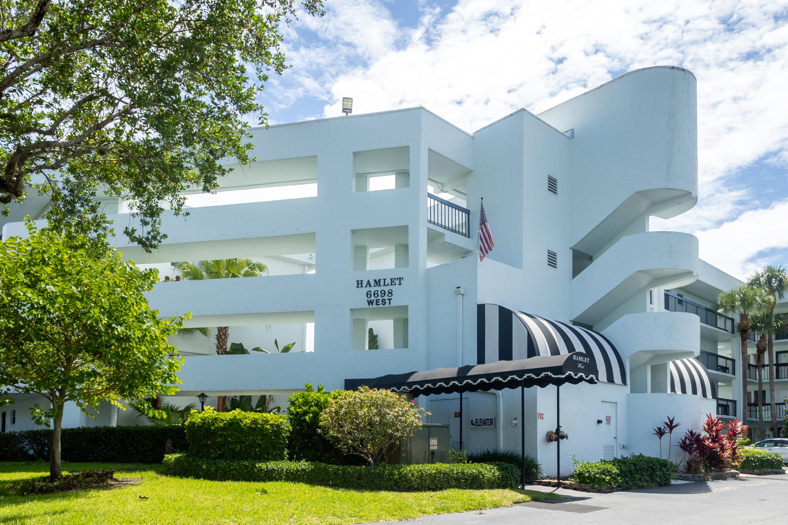 Welcome to this spacious and well-maintained 2-bedroom, 2-bath condominium located in the desirable Hamlet at Poinciana, a vibrant 55+ community. This third floor residence features a bright and open floor plan, generously sized bedrooms, an office and a screened balcony perfect for enjoying peaceful lake and golf course view. Ample closet space, new walk in shower master, while the split-bedroom layout provides comfort and privacy for guests. All new appliances. New AC/ New Roof, New Washer/Dryer.  Residents enjoy access to a clubhouse, fitness center, pools, golf, tennis, social activities, and numerous community amenities. Conveniently located near shopping, dining, medical facilities, and major roadways. Perfect for a seasonal retreat or year round Florida living.