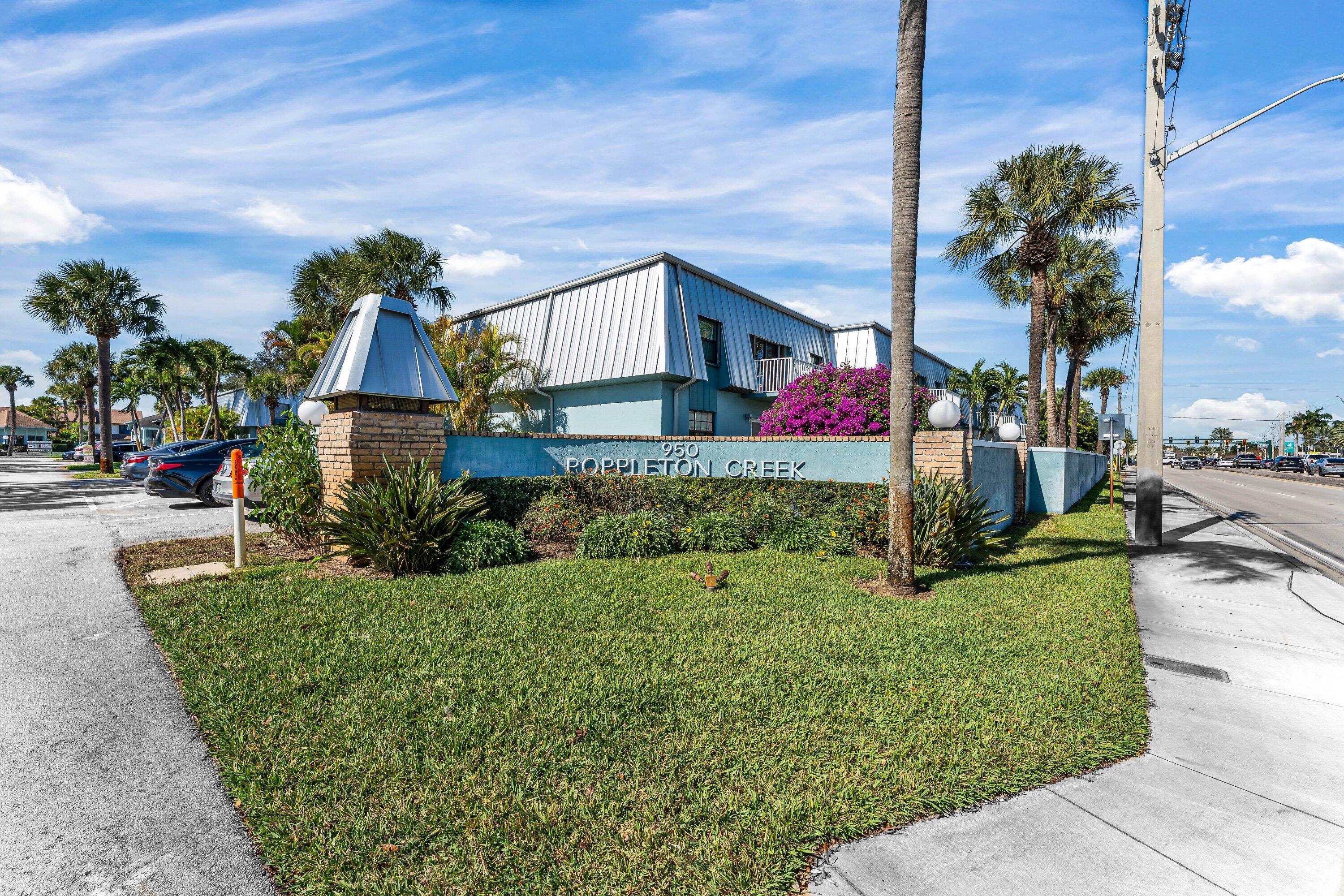 Coastal Comfort meets downtown Stuart Convenience This charming updated 2-Bed/2-Bath condo offers space, style, and an unbeatable location. Each bedroom has its own full bath—perfect for guests or roommates. The brand new hurricane-impact windows, slider, and front door will provide peace of mind, along with the fully renovated kitchen. Walk to Publix, explore vibrant downtown Stuart, or take a quick drive to the beach—it's all right nearby! The seller has paid all assessment fees for the new roof in 2023.. Enjoy the community's 2 well-kept pools, 2 clubhouses, assigned parking, community offers two clubhouses with 2 pools and social rooms, a boat/canoe launch for weekend adventures, and one of the lowest HOA fees in town—and no 55+ restrictions! This is a great opportunity in a fantastic locationschedule your showing today! No rentals for 2 years.