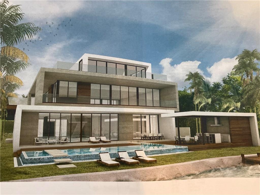 SHOVEL READY PERMINTS IN HAND READY TO BUILD! Designed by the Architect Of the stars CHOEFF LEVY FISCHMAN LOCATION, LOCATION 100 Ft of dockage, the very latest & most exciting brand new Contemporary Intracoastal now available for construction! Amazing East exposure & views direct ICW. Innovative architecture/design exception quality and Amenities. Perfect outdoor & indoor entertaining areas. Luxurious, flexible & practical floorplan captures intracoastal views throughout. First level mad Suite, expansive bedroom suites & ultimate Master retreat & 3rd level VIP Suite.