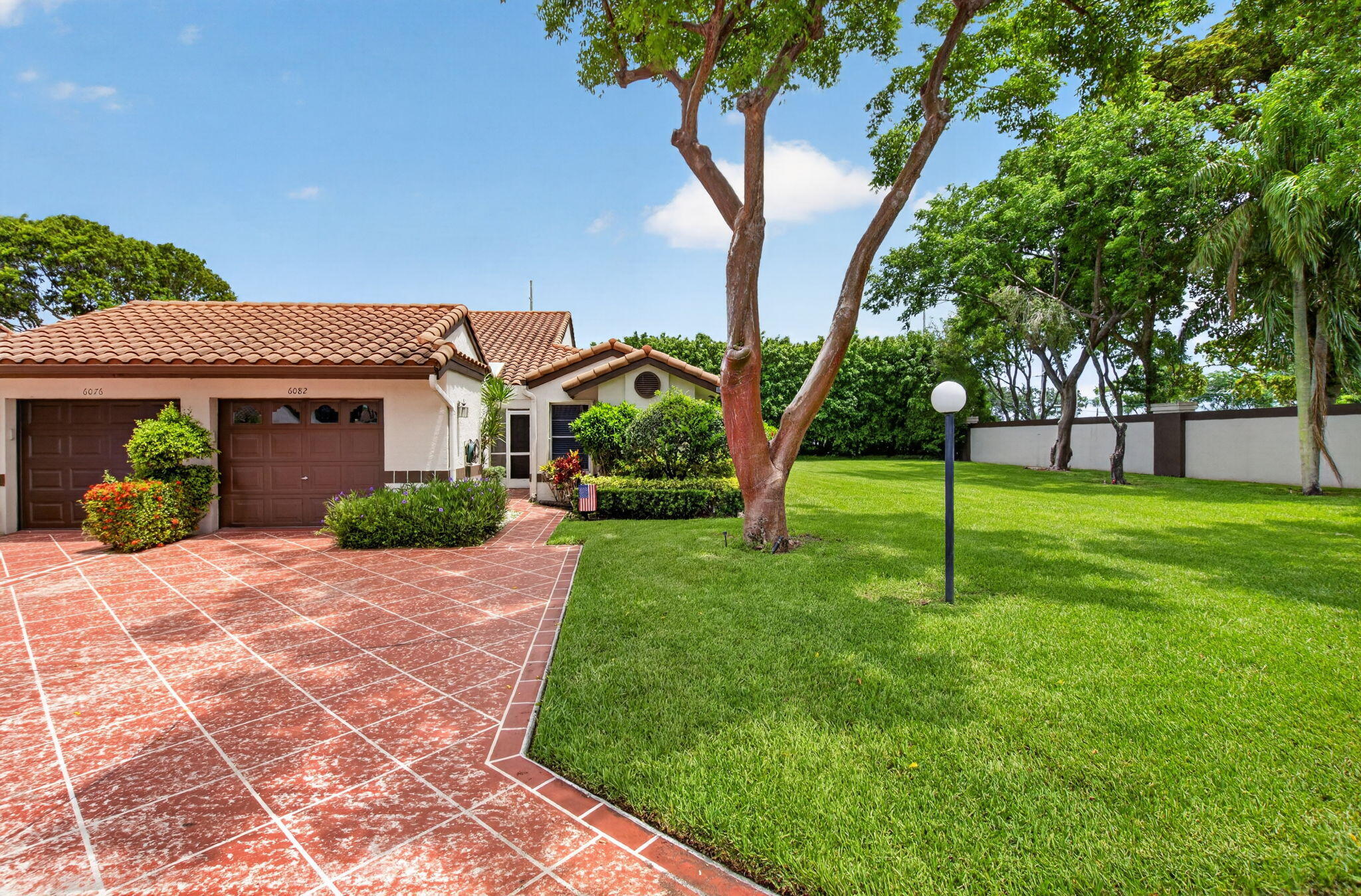 Welcome to Huntington Pointe, one of Delray Beach's most sought-after active adult communities! This beautifully maintained residence at 6082 Waldwick Circle offers the perfect blend of comfort, convenience, and the South Florida lifestyle you've been searching for. Featuring a spacious and functional floor plan filled with natural light, this home provides generous living areas ideal for both everyday living and entertaining guests. Enjoy peaceful garden views from your private screened patio, creating the perfect space for morning coffee or evening relaxation. The well-appointed kitchen offers ample cabinetry and workspace, while the primary suite serves as a tranquil retreat with abundant closet space and an en-suite bath. Located within the vibrant gated community of Huntington Pointe, residents enjoy access to resort-style amenities including a clubhouse, indoor and outdoor pools, fitness center, tennis courts, pickleball, theater, social clubs, and countless activities. Ideally situated just minutes from downtown Delray Beach, world-class dining, shopping, entertainment, and pristine Atlantic beaches. Whether you're looking for a seasonal escape or year-round residence, this exceptional home offers the best of Florida living in an active and welcoming community.