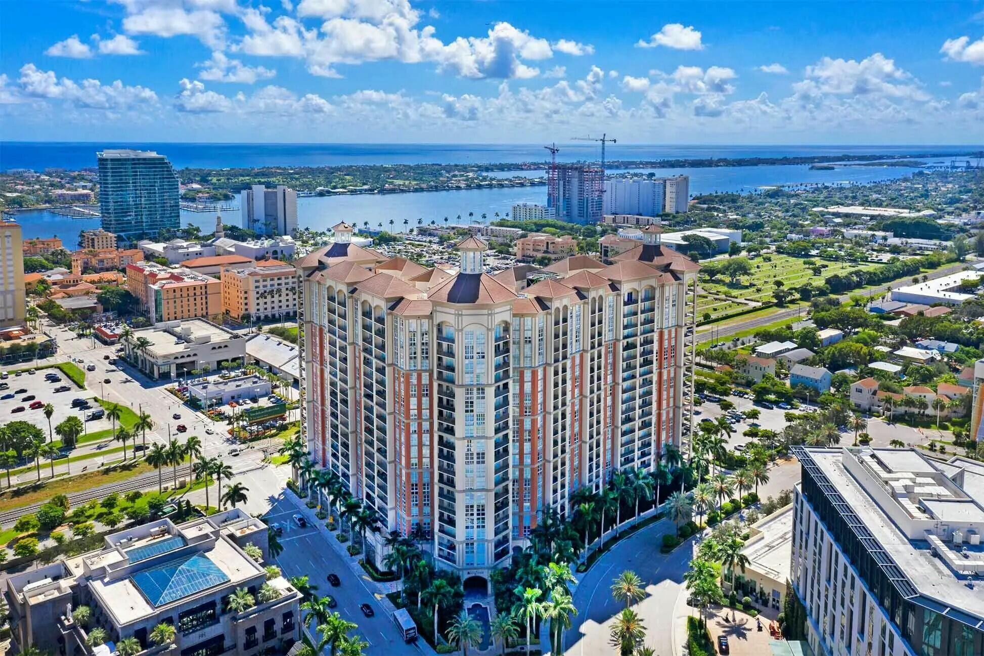 This elegant 2-bedroom, 2-bathroom condo is situated in a luxurious resort-style building with 24-hour front desk service, valet parking, and top-tier security. Enjoy the convenience of being within walking distance to high-end shopping, fine dining, the Kravis Center, the Intracoastal, the ocean, and Palm Beach. With the Brightline station just steps away and PBI Airport a short Uber ride away, the location is unmatched. The building boasts exceptional amenities, including an infinity-edge pool, a cutting-edge fitness center, a social lounge with a pool table and spa. Located in the heart of downtown, you'll be just moments from incredible waterfront attractions, restaurants, and entertainment. Call for showing!