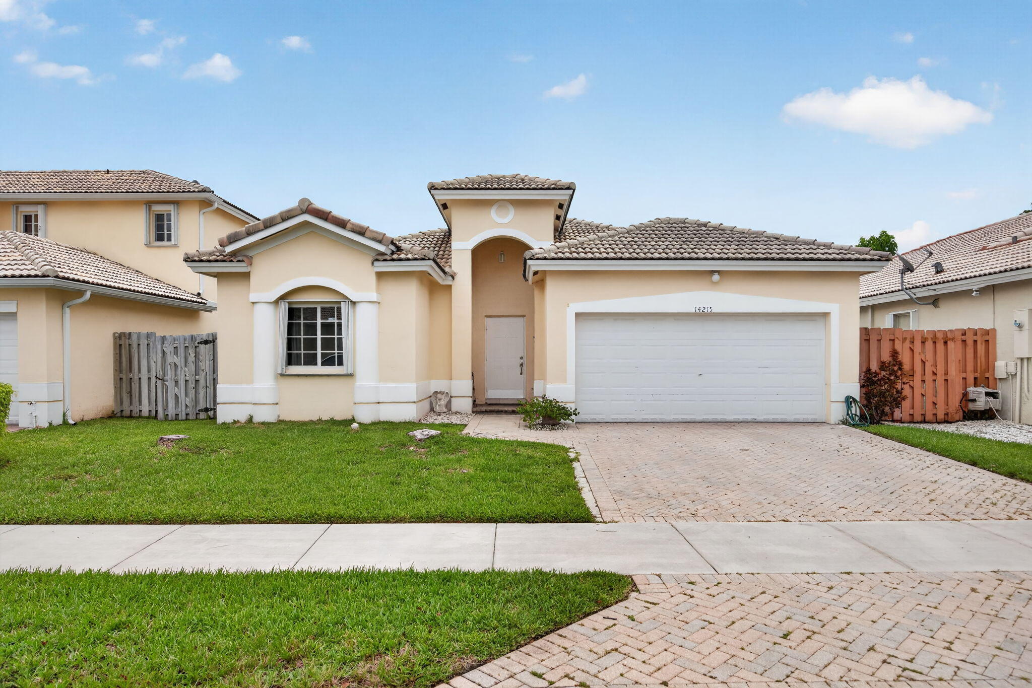 Welcome to one of the most sought after communities of San Jose in Miami Dade!! This gem of a house features a beautiful upgraded kitchen with stainless steel appliances, granite counter top and recently upgraded bathroom. For hurricane safety, accordian shutters are fitted.The backyard is framed by a wooden fence and includes a variety of lush tropical fruit trees!! The lot is 5,479 sqft, large enough for a pool, or adding to its present outdoor Santuary.!! This desirable, gated and friendly community of San Jose in Oak Creek North, is just outside of COUNTRY WALK with walking access to a popular Park with friendly Neighbors and adjacent to a quiet serene and beautiful Lake. Located close to major highways, shopping, schools, dining and the famous Metro Zoo.  You'd love this home.