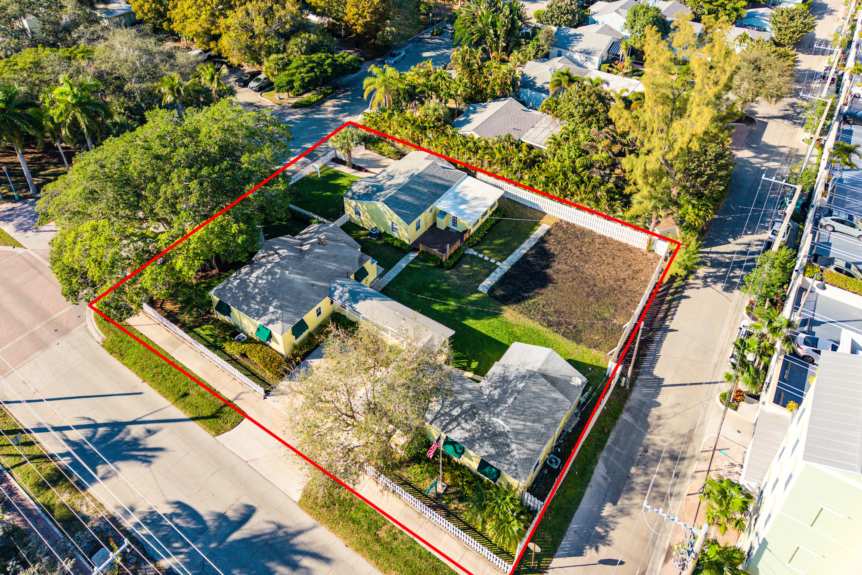Opportunity Knocks! For the first time in over 20 years, BOTH 201 and 203 NE First Avenue are being offered together, presenting a rare chance to acquire a premier assemblage in the heart of Downtown Delray Beach. Located on highly sought-after Banker's Row within the Old School Square Historic District, these combined corner Lots encompass .38 acres of prime real estate just steps from Pineapple Grove, Atlantic Avenue, and the vibrant Downtown Delray lifestyle. Surrounded by renowned restaurants, galleries, boutiques, art, culture and more .. the property sits in one of the city's most dynamic and walkable corridors. A truly special offering in the center of it all, inquire to own your piece of Delray Beach History, today!