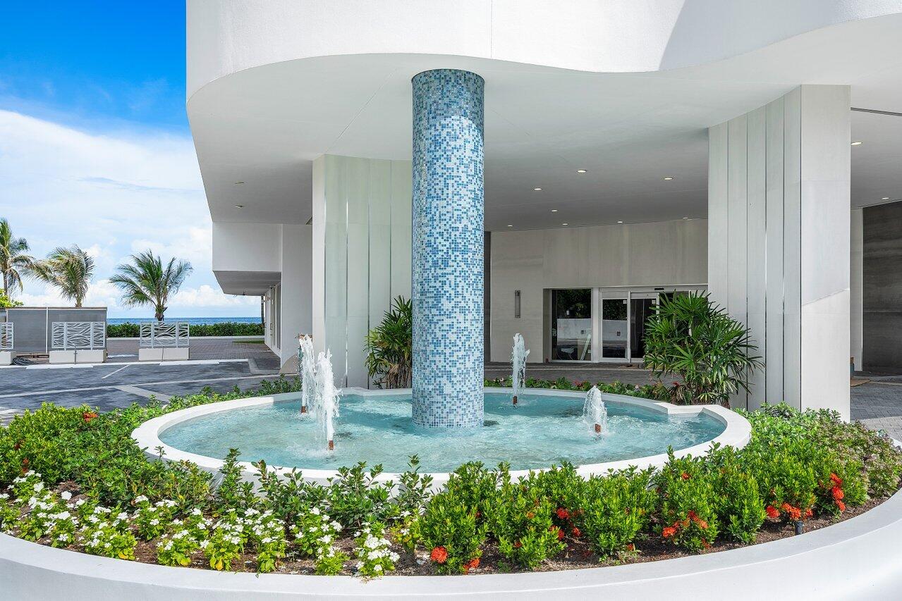 Exquisite luxury condo in prestigious Highland Beach. Nestled between the vibrant communities of Boca Raton and Delray Beach, this luxurious 3-bedroom, 3-bathroom residence offers breathtaking views in an exclusive boutique building. Completely renovated with sophisticated modern design and high-end finishes throughout both the unit and common areas, this turnkey home is offered fully furnished and ready for immediate enjoyment. Step into an expansive, open floor plan bathed in natural light, featuring a gourmet kitchen, spacious living areas, and elegantly appointed bedrooms with en-suite baths. This exceptional property also includes a private poolside/beach cabana, providing an exclusive outdoor oasis for relaxation, entertaining, or savoring the Florida sunshine in complete privacy. Enjoy serene beachfront living with private access to pristine sands, resort-style amenities, and the ultimate in privacy and luxury. This rare opportunity in one of South Florida's most sought-after coastal enclaves represents sophisticated coastal living at its finest.