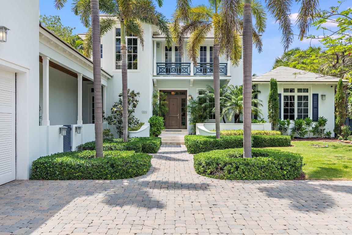 Elegant and sophisticated, the stunning coastal compound in Gulf Stream offers the best in luxury living. Complete with deeded gated beach access and your own private dock (with water and electric service) on a private cove. Situated on over 1.24 acres, the custom-built residence boasts over 9,500 total square feet in the main house and guest house. Easy living with a first floor primary and guest bedroom and formal living room. This home features; formal living and dining rooms; gourmet kitchen; wide plank wood floors, marble in all bathrooms and custom finishes everywhere. Enjoy the resort-style pool; outdoor living areas; summer kitchen with grill; and loggia  with fire pit and water views. Smart house; generator; air-conditioned garage with storage; and front entry gate. See more... Elegant and sophisticated, the stunning coastal compound in Gulf Stream offers the best in luxury living. Complete with deeded gated beach access and your own private dock (with water and electric service) on a private cove. Situated on over 1.24 acres, the custom-built residence boasts over 9,500 total square feet in the main house and guest house. Easy living with a first floor primary and guest bedroom and formal living room. This home features; formal living and dining rooms; gourmet kitchen; wide plank wood floors, marble in all bathrooms and custom finishes everywhere. Enjoy the resort-style pool; outdoor living areas; summer kitchen with grill; and loggia  with fire pit and water views. Smart house; generator; air-conditioned garage with storage; and front entry gate. Short drive to restaurants and shops of Delray Beach and Palm Beach. Come live in luxury.