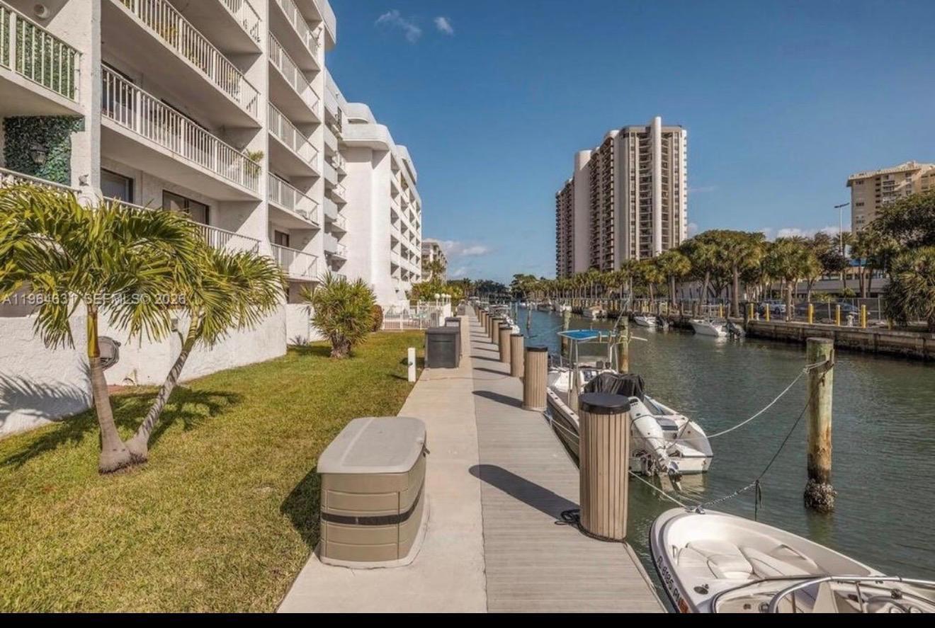 Rare waterfront opportunity! This beautifully updated first-floor 1-bedroom, 2-bath condo offers the perfect blend of comfort, convenience, and investment potential. The spacious waterfront patio overlooks the canal with views toward Biscayne Bay. Ideally located just one block east of Biscayne Boulevard, you're minutes from FIU, Barry University, Whole Foods, Starbucks, restaurants, shopping, the beach, Aventura, and Downtown Miami. This well-maintained boutique building offers key fob entry, security cameras, assigned parking, extra guest spots, an extra storage unit, a fitness center, sauna, and a newly renovated pool. Can be rented or live in.