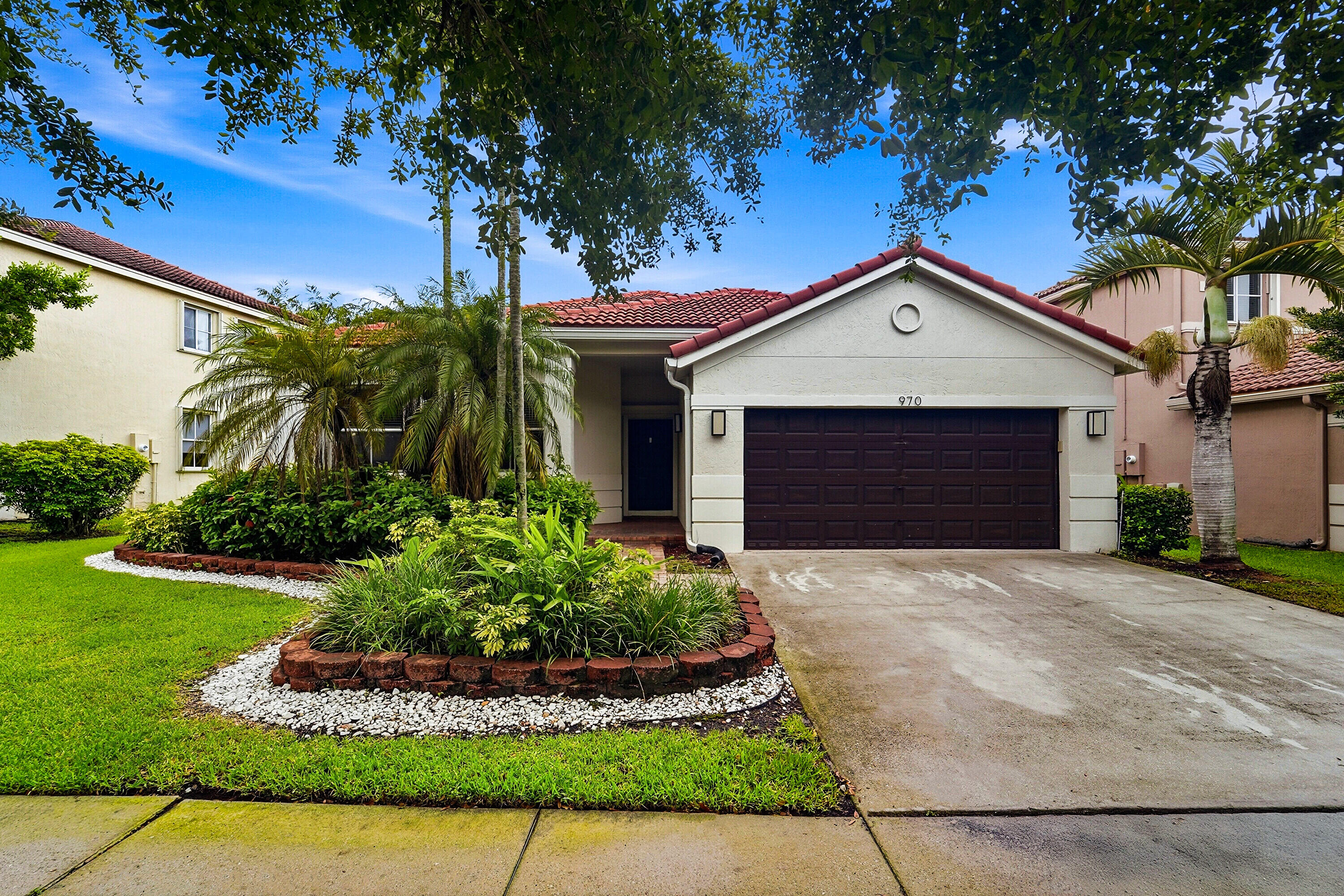 Welcome to this single-story residence in Savanna, a resort style community in Weston.  Check all amenities using the HOA link provided. The house is thoughtfully designed with four bedrooms and two full bathrooms across 1,876 square feet of finished living space. New roof installed in 2024. New AC 2021. Two bathrooms fully remodeled with smart toilet with bidet. This home offers a open layout ideal for entertainment, comfortable, functional living. The two-car garage provides convenient parking and storage solutions. Quiet backyard with screened patio. This single-family residence presents an excellent opportunity for buyers looking for solid residential value in the Weston area.