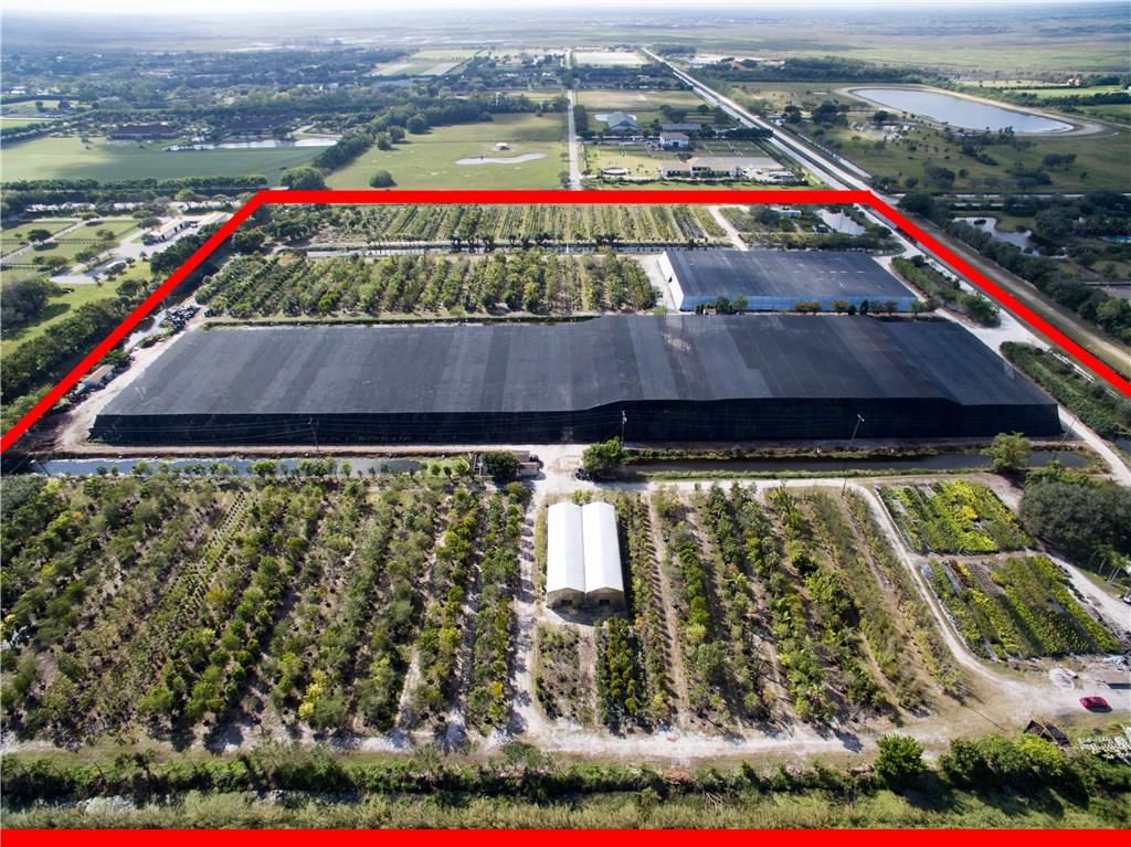 THIS PRIME 38.5+ ACRES PROPERTY ON NORTH SIDE OF 50TH ST SO IS ONE OF THE LARGEST PARCELS AVAILABLE IN WELLINGTON CLOSE TO WEF. PARTIALLY CLEARED WITH OPERATING TREE NURSERY ON SITE, CURRENTLY DIVIDED INTO THREE PARCEL NUMBERS. EXCELLENT OPPORTUNITY FOR DEVELOPMENT AS EQUESTRIAN. BY APPOINTMENT ONLY, LISTING AGENT MUST ACCOMPANY ALL SHOWINGS.