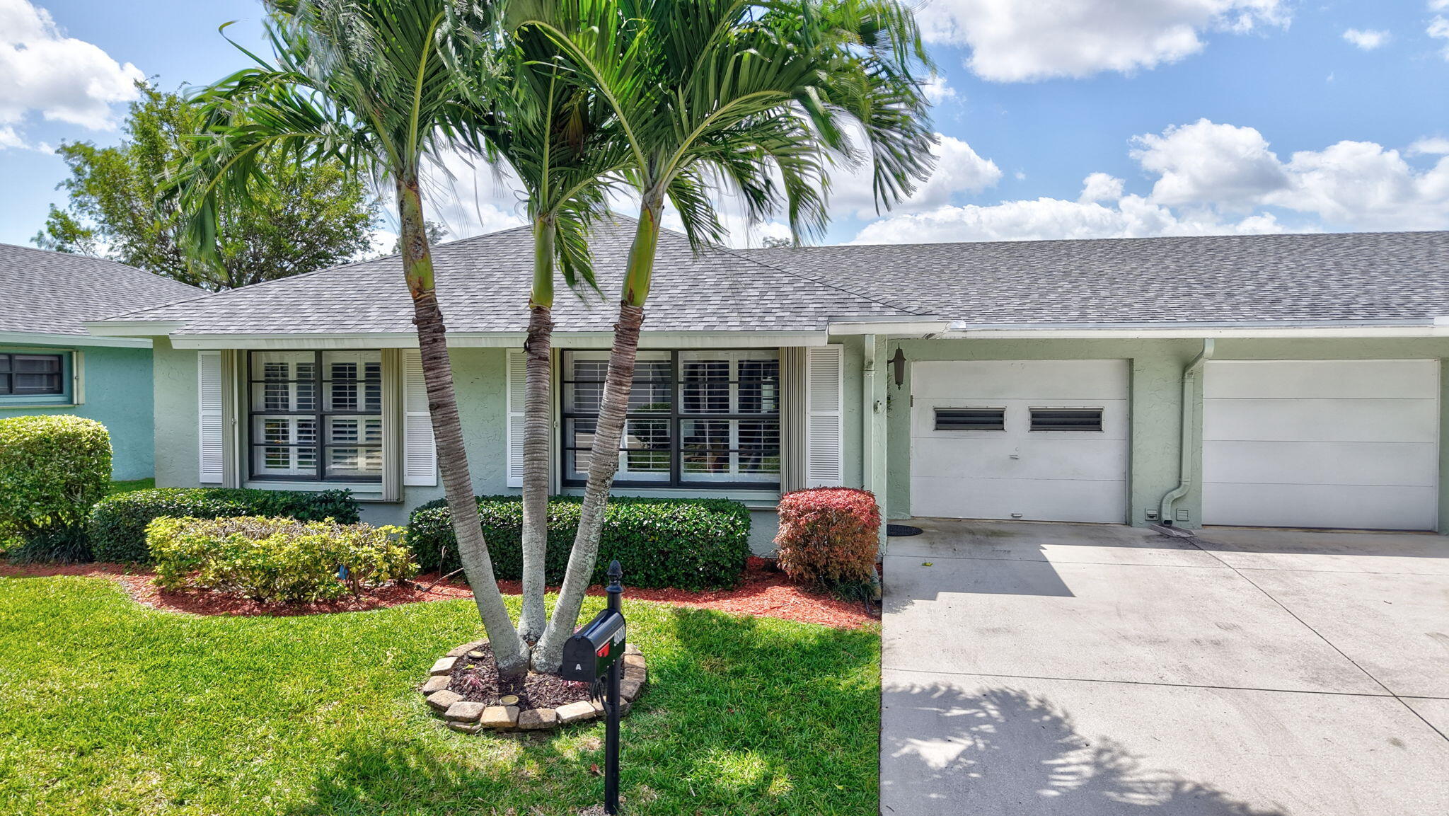 Brand New Roof 2026 at no cost to the Buyer or Seller! Beautifully cared for 2BR/2BA Villa in the highly desirable 55+ community of Bent Tree Villas East! This light-filled home offers an airy open floor plan, a spacious primary suite, and a tranquil enclosed patio in addition to the kitchen area—your private retreat for morning coffee. Thoughtfully maintained with an in-unit laundry, 1-car garage, and full accordian shutters for hurricane protection and peace of mind. Enjoy resort-style living with a heated pool, active clubhouse, and beautifully landscaped grounds all just minutes from pristine beaches, shopping, and dining. Move right in and start living your best Florida life today!