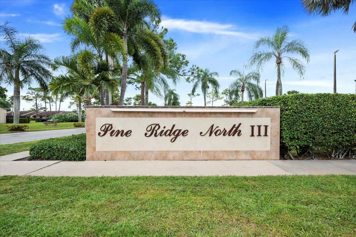 PINE RIDGE NORTH VILLAGE III CONDO - Residential
