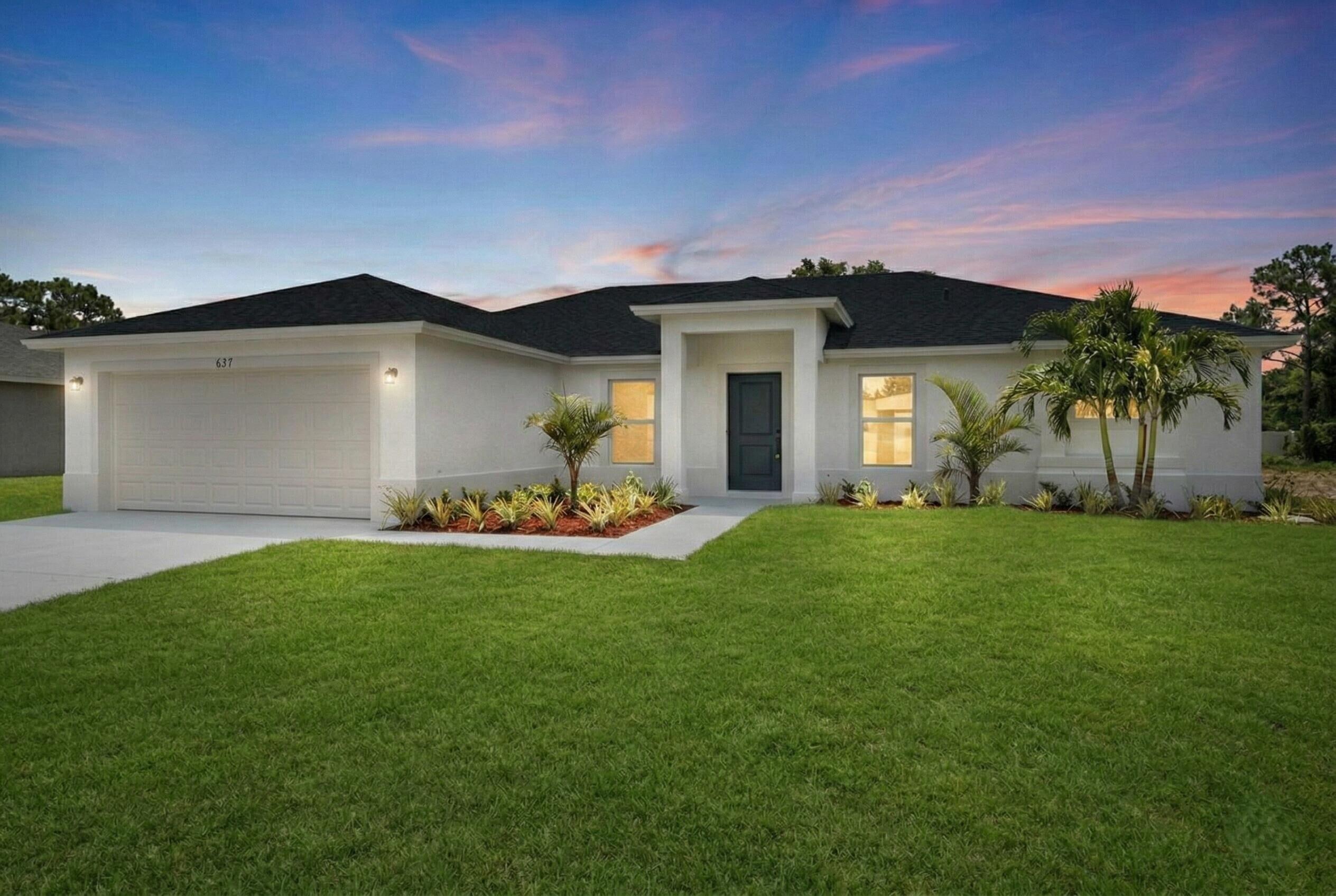 NEW CONSTRUCTION - SEAGULL MODEL by Monna Homes. Price includes all land fill and site prep. Estimated build time: 4-6 months. Every Monna Homes property includes a 1-10 Year Home Buyers Warranty.

$10,000 financing incentive available when financing through the builder's preferred lender -- plus full color and design selection of interior finishes (preferred lender only).

Additional home sites available.