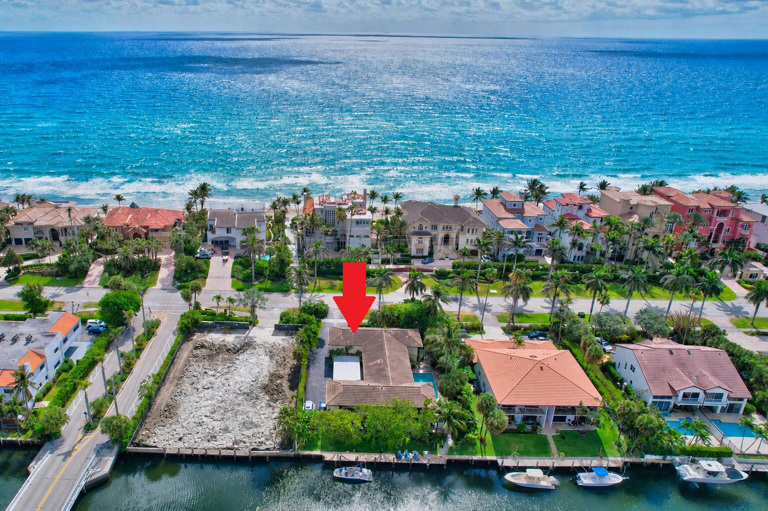 Experience the ultimate South Florida lifestyle in this beautifully maintained 3-bed 2-bath condo located directly across the street from the beach in prestigious Highland Beach. Nestled in an intimate boutique building of only 4 total residences, this property offers privacy and coastal charm. Boating enthusiasts will love the included dock space with ocean access accommodating up to a 22-foot boat. Inside, the spacious residence features a full-size washer and dryer, abundant natural light, and comfortable living spaces ideal for year-round living or a seasonal retreat. Two assigned parking spaces. Pet-friendly building. May be rented immediately up to 2 times per year. Rare opportunity to enjoy beachside living with boating access in one of South Florida's most desirable locations.
