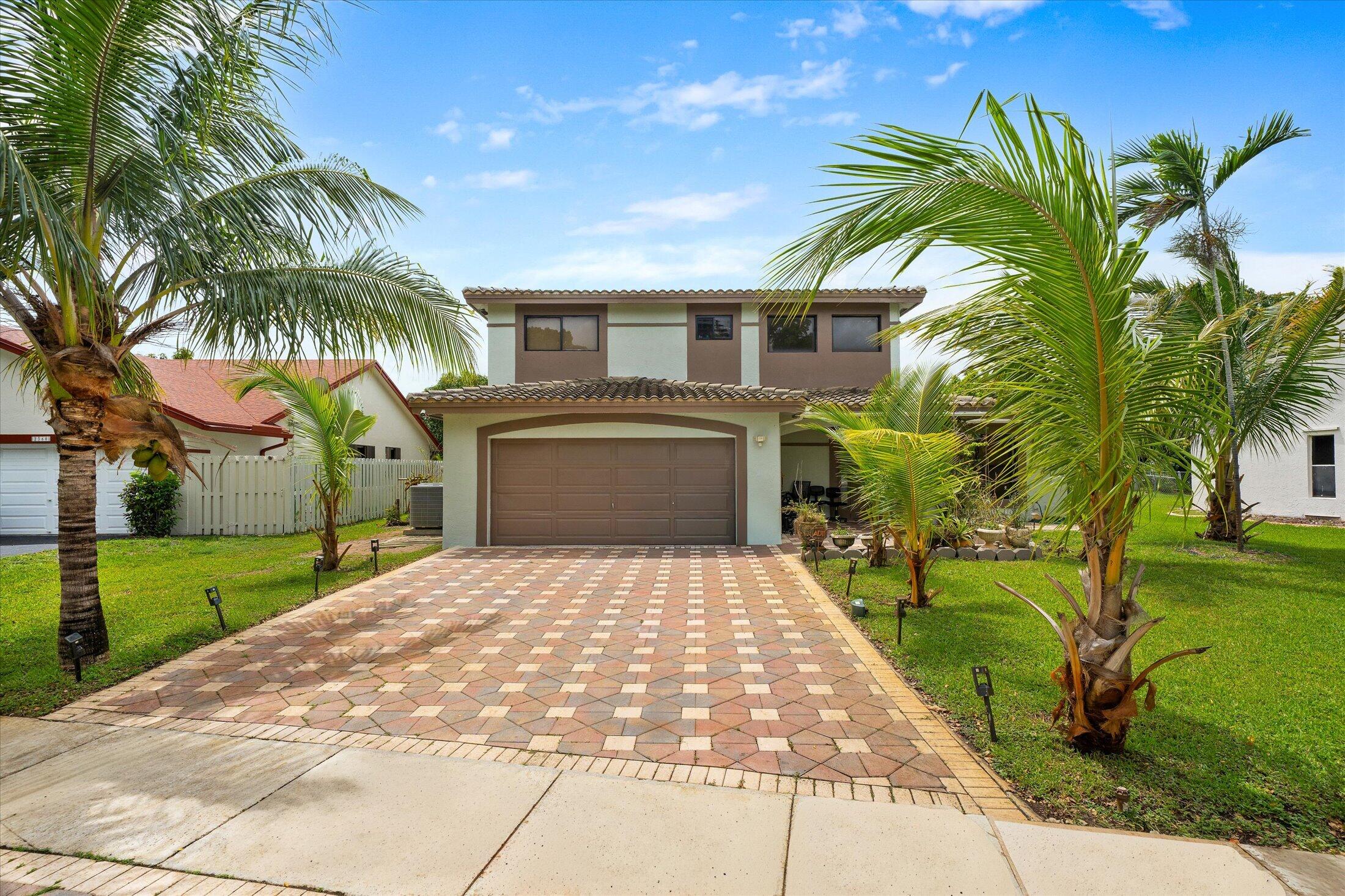 Welcome to this elegant two-story residence located in a quiet Miramar community, featuring 4 bedrooms and 3 full bathrooms with a desirable first-floor bedroom. Beautifully updated with modern flooring, a designer kitchen, newer appliances, and a 2018 roof. Ideally situated within walking distance to Sea Castle Elementary School and just minutes from shopping, dining, and major highways. A perfect blend of comfort, style, and convenience.