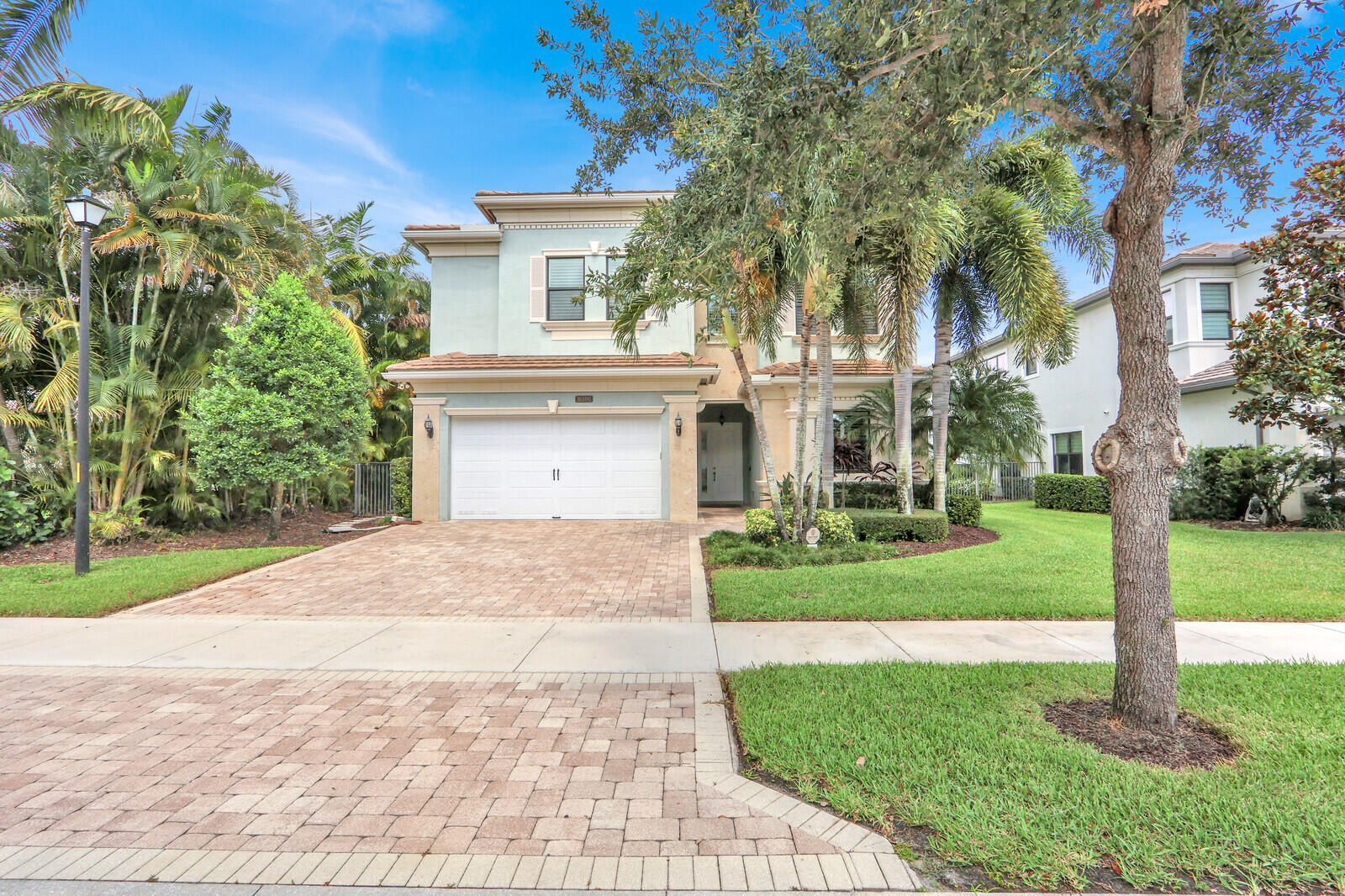 Luxury Waterfront Rental in Prestigious Seven Bridges Community  Discover an exceptional opportunity to live in one of the largest and most desirable waterfront homes available in Seven Bridges. This stunning, contemporary 4-bedroom, 4-bathroom residence offers 3,481 square feet under air (4,242 total square feet) on a spacious lot and feels brand new. Perfectly designed for effortless Florida luxury living, this home is move-in ready and combines elegance, comfort, and breathtaking waterfront views.  Interior Highlights  Step inside to an expansive, open-concept floor plan with soaring ceilings that create a bright, airy, and inviting atmosphere. The home features beautiful custom lighting and plantation shutters throughout, along with high-end finishes that elevate everyday living.  The gourmet kitchen is a true centerpiece, overlooking the water with premium imported marble countertops, a large island, and a striking backsplash. Enjoy under- and over-cabinet lighting, natural gas cooking, and a seamless flow to the outdoor living space.  Additional features include:      •    Soaking tub and walk-in closets in the primary suite      •    Large modern ceramic tile on the first floor and bathrooms      •    Plush carpet in bedrooms and upstairs areas      •    Partially furnished for your convenience  Outdoor Living & Waterfront Lifestyle  Enjoy direct waterfront access and stunning views from multiple rooms. Relax on the large covered patio with pavers, complete with a gas hookup for outdoor entertaining. The fully fenced backyard offers privacy and a private walkway to the water.  Garage & Additional Perks  The two-car garage is a standout, featuring custom cabinetry, durable epoxy flooring, and a full-size freezer — perfect for storage and organization. A wide paver driveway provides ample parking.  World-Class Community Amenities  Seven Bridges is a prestigious, manned-gated community offering resort-style living at its finest. Residents enjoy:      •    Elegant clubhouse with restaurant      •    Two heated resort-style pools and kids' splash pad      •    State-of-the-art fitness center      •    Tennis, pickleball, and basketball courts      •    Playground, game room, and social spaces  All-Inclusive Convenience:  Rent includes the security alarm system and professional lawn care for truly worry-free living.  Property Details:      •    Size: 3,481 sq ft A/C | 4,242 total sq ft      •    Parking: 2-car garage + large paver driveway      •    Cooling/Heating: Central Air & Natural Gas      •    Appliances: Gas cooktop, double ovens, refrigerator, microwave, dishwasher      •    Location: Quiet street in gated Seven Bridges, facing west  Tenant pays: Electricity, gas, water, and association fees.  This rare waterfront home in Seven Bridges won't last long. If you're seeking a luxurious, turn-key lifestyle in a premier community, schedule a showing today and experience it for yourself!