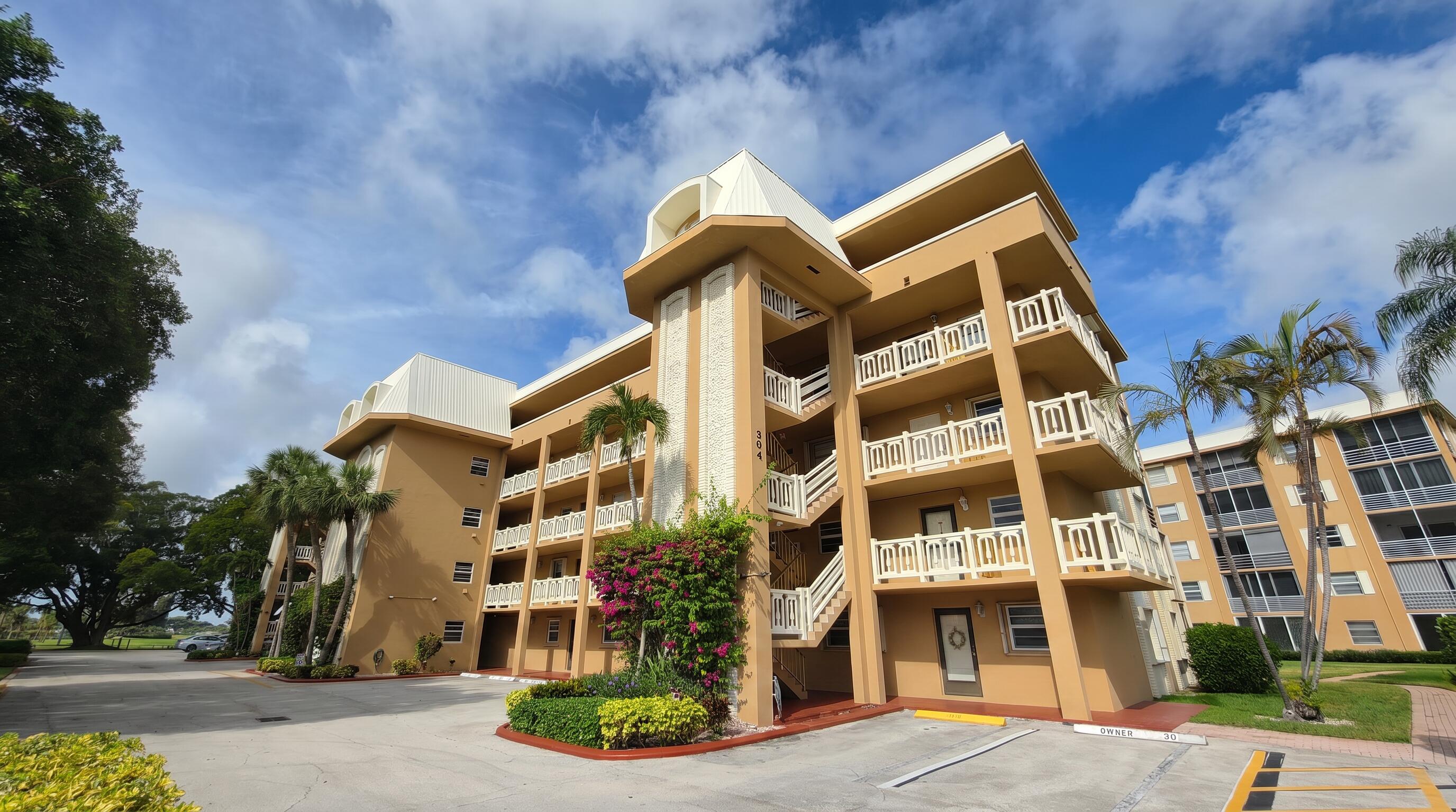 Ideally situated in the heart of North Palm Beach, this bright 1BD/1BA condo offers an unbeatable lifestyle at an attractive price. At 729 SF, the thoughtfully designed layout lives larger than its footprint — with generous closet space, fresh paint throughout, a brand-new water heater, and a blank-slate kitchen ready to be built-out into your custom vision. Step onto the large covered, screened balcony and soak in serene views of the community pool and the North Palm Beach Waterway — your own private retreat for morning coffee and peaceful evening sunsets. A conveniently located elevator and common laundry room are just steps from the unit, and one assigned parking spot is included. When you're ready to venture out, shops, dining, groceries, golf, the North Palm Beach Country Club, and  parks are all just a short walk or bike ride away. The well-appointed community amenities offer a heated pool, clubhouse, game/card tables, billiards, fitness room, bike storage, fishing pier, shuffleboard court, car wash area and picnic area. Whether you're looking for a year-round residence or the perfect seasonal getaway - this property is Florida living at its finest.  *Some photos virtually enhanced/staged.