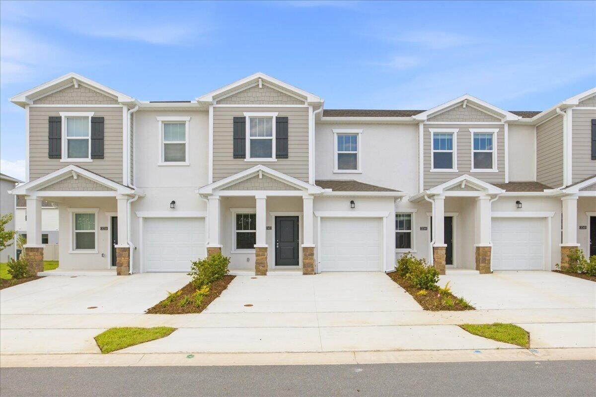 Be the first to live in this brand-new 3-bedroom, 2.5-bathroom townhome located in the desirable Westview community. This modern home features an open-concept floor plan, a stylish kitchen with stainless steel appliances, spacious living and dining areas, a covered lanai, and a 1-car garage. Upstairs, you'll find a generous primary suite with a walk-in closet and private en-suite bathroom, along with two additional bedrooms, a full bathroom, and a convenient laundry area with washer and dryer included. Ideally located near shopping, dining, schools, and major highways, offering easy access to Orlando, Kissimmee, and Central Florida attractions. Available for immediate occupancy and easy to show.