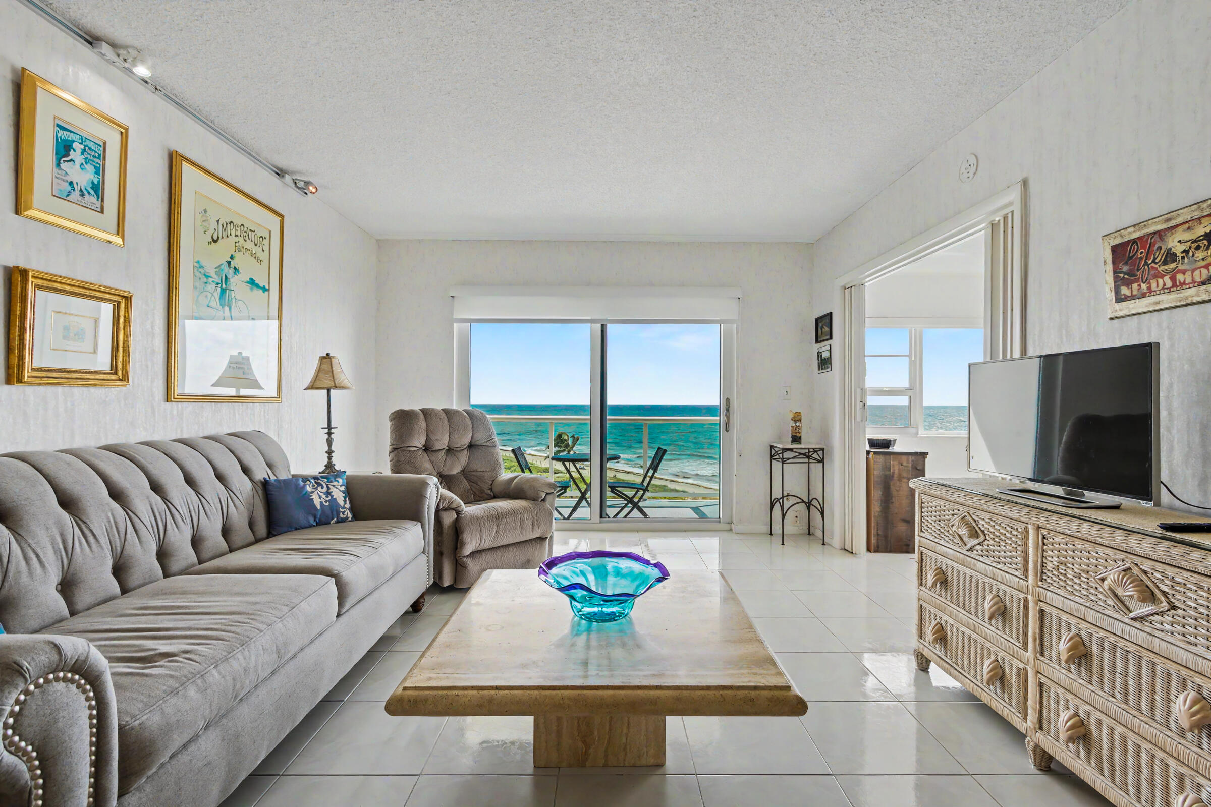 UNOBSTRUCTED OCEAN VIEWS FROM THIS LOVELY UPDATED 2BD 2BA CONDO DIRECTLY ON THE SAND, SPLIT BDRMS FLOOR PLAN, PERFECT FOR COMFORT AND PRIVACY, ALL TILED THROUGHOUT, WALK IN CLOSET, IN UNIT NEW WASHER & DRYER AND IMPACT WINDOWS FOR SAFETY AND PEACE OF MIND, AN EXTRA STORAGE NEXT TO YOUR UNIT, PRIVATE GLASS BALCONY WITH STUNNING VIEWS OF THE OCEAN AND AMAZING SUNRISES. DIRECT BEACH ACCESS IS JUST STEPS AWAY. RESORT STYLE AMENITIES INCLUDE; HEATED POOL FOR YEAR ROUND ENJOYMENT ,FITNESS CENTER,CLUB ROOM, SECURED LOBBY & 24H SECURITY.INVESTORS FRIENDLY WITH RENT ALLOWED TWICE PER YEAR. A PRIME WALKABLE DISTANCE NEAR RESTAURANTS, SUPERMARKET, GOLF AND LAUDERDALE BY THE SEA ENTERTAINMENT SPOTS AND OCEANFRONT DINNING.THIS IS YOUR CHANCE TO OWN A PIECE OF PARADISE IN THIS DESIRABLE COASTAL LOCATION CONCRETE RESTORATION COMPLETED IN 2025. REMAINING ASSESMENTS BALLANCE TO BE PAID BY SELLER AT CLOSING AND IS CURRENTLY BILLED $1000 EACH MARCH & SEPTEMBER. LEASE ALLOWED IMMEDIATELY AND TWICE PER YEAR MIN 90 DAYS/ LEASEE.ASIGNED PK SPOT IN FRONT OF THE BUILDING.