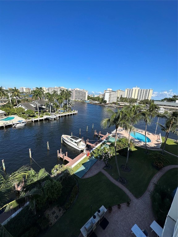 EXPERIENCE LUXURY BEACHSIDE AT ITS FINEST IN THIS EXQUISITE CONDOMINIUM LOCATED IN THE HEART OF POMPANO BEACH, BOASTING BREATHTAKING, UNOBSTRUCTED INTRACOASTAL VIEWS, THIS HOME IS A TRANQUIL OASIS WHERE YOU CAN WATCH THE SUN BOTH RISE AND SET FROM YOUR PRIVATE BALCONY. THIS FULLY UPDATED CONDO IS A TRUE GEM, OFFERING THE PERFECT BLEND OF COMFORT AND STYLE. STEP INSIDE TO DISCOVER A TASTEFULLY FURNISHED INTERIOR THAT'S READY TO WELCOME YOU HOME. CONVENIENCE MEETS COASTAL CHARM WITH THIS PROPERTY'S PRIME LOCATION, JUST A 5-MIN STROLL FROM THE SANDY BEACHES OF POMPANO BEACH,  AFTER THE 1ST YEAR OF OWNERSHIP, YOU HAVE THE FLEXIBILITY TO RENT IT OUT MONTHLY, PROVIDING YOU WITH AN EXCELLENT INCOME OPPORTUNITY, SHOULD YOU DECIDE TO SHARE THIS SLICE OF PARADISE WITH OTHERS. MAKE THIS GEM YOUR OWN!