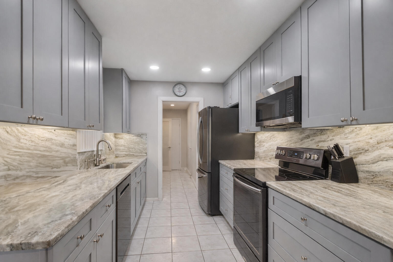 WELCOME HOME to this beautifully maintained 3 bedroom, 2 bathroom home in the heart of Port St. Lucie!  New electric, new solar, new water heater!  Updated kitchen, HUGE private backyard for entertaining!  Both bathrooms have also been updated!  No HOA!  This one won't last long, book your private showing today!