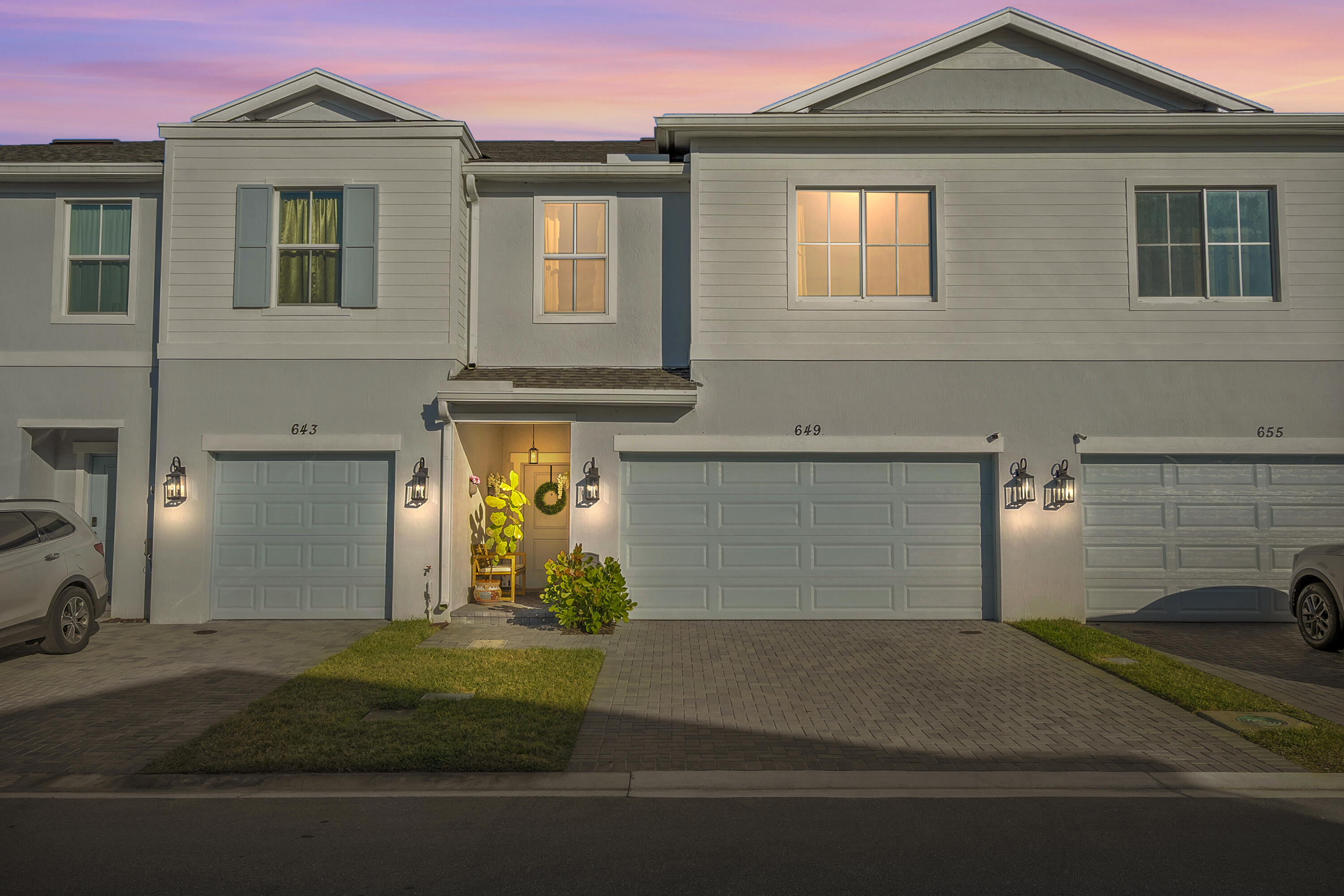 All the perks of new construction without the wait, extra cost, or hassle. Built in 2023, this 3-bedroom, 2 and a half bath townhome offers modern living with thoughtful upgrades throughout. Interior features include upgraded tile flooring, thick quartz countertops, and a spacious walk-in pantry. The home also has a upstairs loft ideal for an additional living area, office, or flex space, along with a two-car garage. Exterior upgrades include an extended pavered patio, fully fenced for privacy, plus an epoxy finished garage floor. Community amenities include clubhouse, pool, fitness center, spa, canoe/kayak launch, fishing pier, nature trails, cookout pavilion, playground, softball & soccer fields, basketball, sand volleyball, power boat launch, pet and vehicle wash.