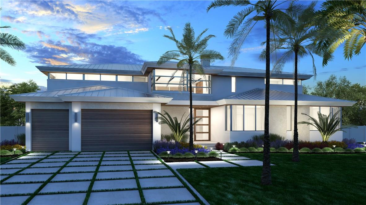 This exquisitely appointed, brand new modern estate is a yacht owner's dream! Expected completion date end of August 2019. 100' of deep water frontage on a +/-125' wide canal, new 100' concrete dock and just six lots in from the Intracoastal affording calm wake for boat dockage. Spacious open floor plan, features include chef's kitchen, 2 luxurious master suites, one on each level, with large walk-in closets, 4  additional en-suite bedrooms, and elevator. Generator ready. Fantastic Coral Ridge location, close to fine dining, shopping, Fort Lauderdale Beach as well as the Coral Ridge Yacht and Country Clubs.