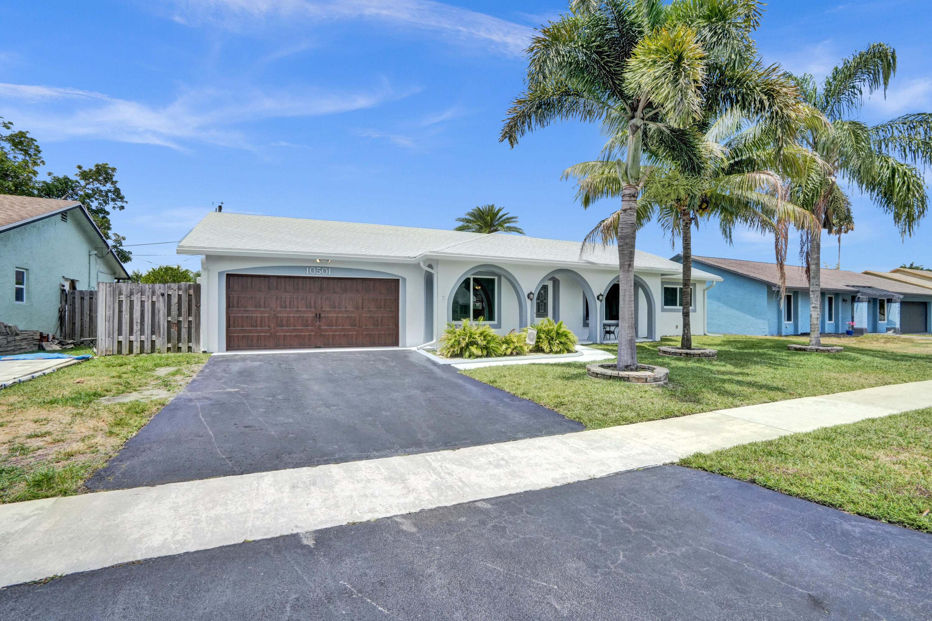 Great Location! New Roof.  Impact Windows. Four bedroom, Two bathroom home. Living room, Dining Room, Play area/Family Room. Air Conditioned Two Car Garage. Laundry Area in Garage with extra storage space. Pool with child fence. Covered patio. Great for Entertaining.