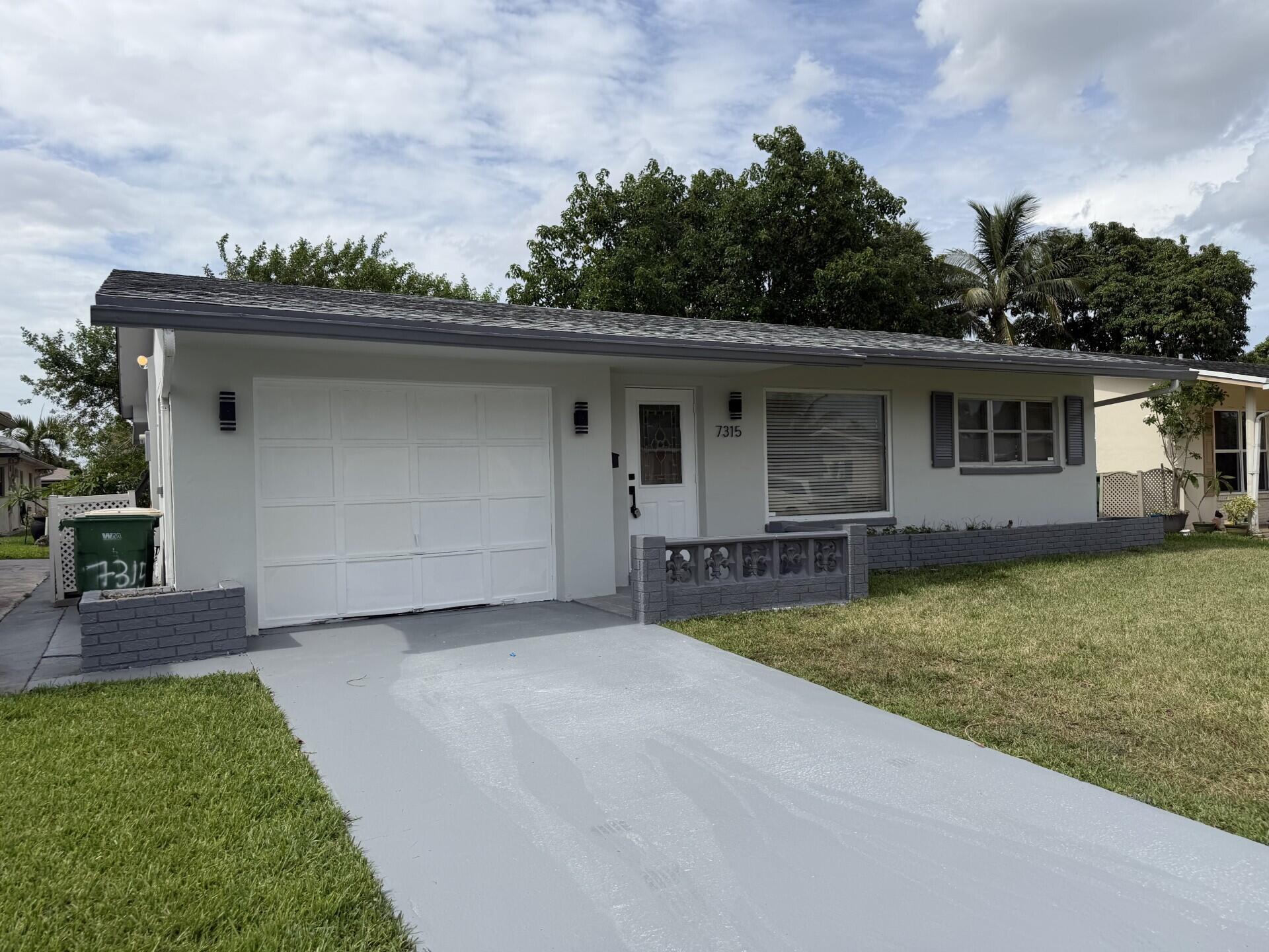 Welcome to this charming single-story residence located in the Mainlands of Tamarac Lakes Ninth community in Tamarac, Florida. This 2-bedroom, 1-bathroom home offers 1,082 square feet of comfortable living space, providing an efficient floor plan for everyday living. The straightforward layout makes this property easy to maintain and navigate, delivering practical functionality for residents seeking a modest-sized home. Situated in an established residential area, this single-family residence presents a solid opportunity for buyers seeking value and simplicity.  ***Roof was replaced 2022, electrical panel is newer. Addition room can be den/office or third bedroom.*** All ages community.***Seller is a foreign investor, buyer needs to be owner occupied and sign a FIRPTA addendum.***