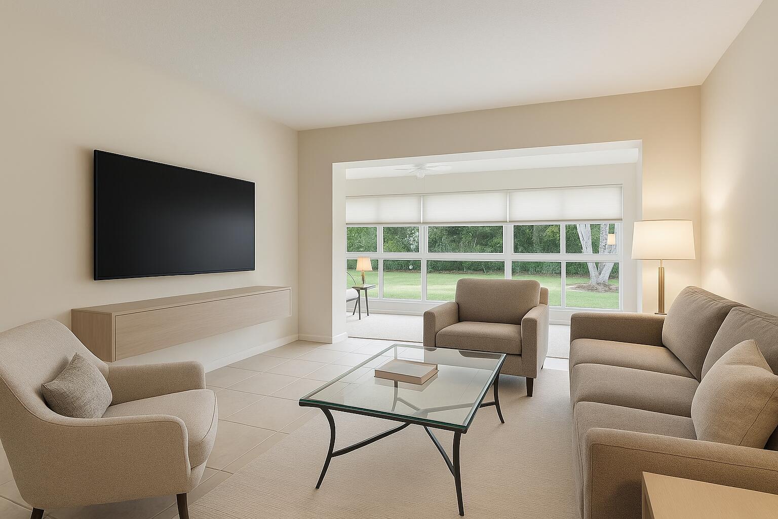 Motivated seller! Don't miss this desirable first floor condo in the sought after 55+ active waterfront community of Tropic Harbor in East Delray. Enjoy easy walk-in access with no stairs or elevators, plus lush green views and added privacy. Community amenities include two heated pools overlooking the Intracoastal, affordable boat docks, a renovated clubhouse, fitness center, BBQ areas, and an active social lifestyle. Best of all, the community recently completed extensive concrete restoration, with new carports nearing completion, and all assessments have been paid in full by the seller. Washer and dryer permitted in unit!