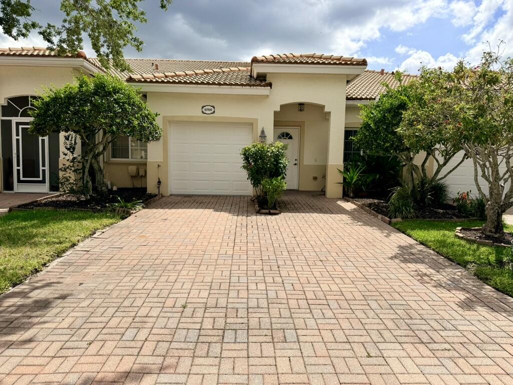 Welcome to this charming 2-bedroom, 2-bathroom townhouse nestled in the Baywinds 55 and up Pod H community in West Palm Beach, Florida. Offering 1,259 square feet of thoughtfully designed living space across a single story, this waterfront property provides convenient one-car garage parking and an efficient layout perfect for comfortable living. The two full bathrooms ensure convenience for residents and guests alike, while the waterfront location enhances the appeal of this well-proportioned residence. This townhouse represents an excellent opportunity to rent waterfront property in an established West Palm Beach community.