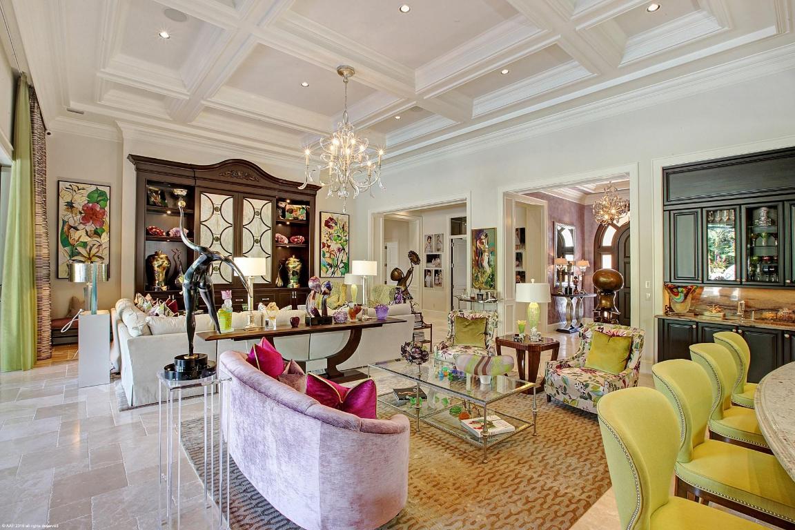 Spectacular custom home on half acre home site.