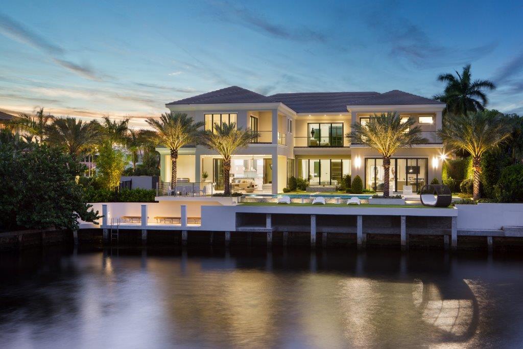 ''New'' Modern Coastal-inspired deepwater Masterpiece on Royal Palm's Grand Canal is sited on 110 ± ft of waterfrontage by prestigious Bloomfield Development and Decorators Unlimited interior design. A striking Gallery Foyer with slab white diamond floors sets the stage for this architectural estate and with all major rooms facing the waterway. The resort-style 68± ft. infinity edge pool boosts a fountain feature, separate spa and lanai with professional summer kitchen and cabana for entertaining. 4 bay garage with capability of 4 car lifts for the connoisseur. Shown by appt only. DISCLAIMER: The written and verbal information provided including but not limited to prices, measurements, square footages, lot sizes, calculations and statistics have been obtained and conveyed from third parties such as the applicable Multiple Listing Service, public records as well as other sources. All information including that produced by the Sellers or Listing Company are subject to errors, omissions or changes without notice and should be independently verified by any prospect for the purchase of a Property.  The Sellers and Listing Company expressly disclaim any warranty or representation regarding all information.  Prospective purchasers' use of this or any written and verbal information is acknowledgement of this disclaimer and that Prospects shall perform their own due diligence.  Prospective purchasers shall not rely on any written or verbal information provided when entering into a contract for sale and purchase.  Some affiliations may not be applicable to certain geographic areas. If your property is currently listed, please do not consider this a solicitation.   In the event a Buyer defaults, no commission will be paid to either Broker on the Deposits retained by the Seller. "No Commissions Paid until Title Passes."    Buyer pays title insurance, Florida documentary stamps, and all other closing costs for New Construction and land use. Copyright 2017 Listing Company.  All Rights Reserved.