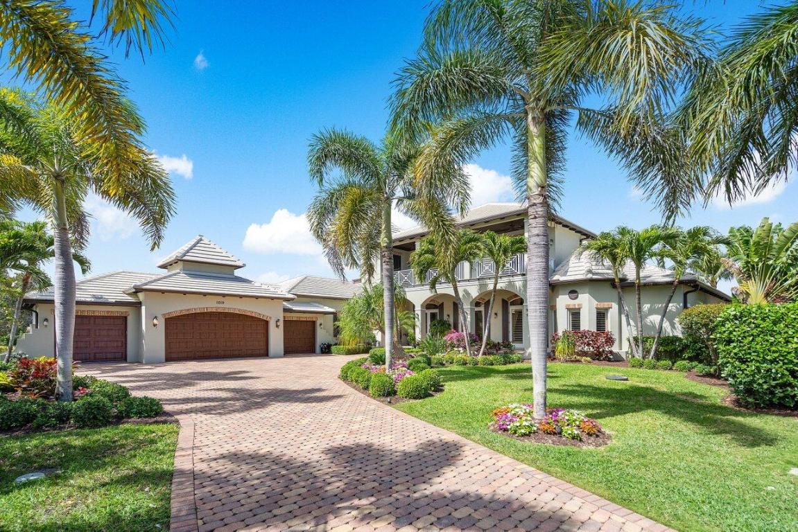 A truly unique 5 BD / 5 BA / 1 HB sanctuary nestled on a private cul-de-sac directly on Lake Ida. Enjoy the comfort of a cozy neighborhood while relishing in the exclusivity of being the sole residence overlooking two picturesque parks.

The ground floor boasts an inviting ensuite guest room with captivating water views; a tastefully adorned powder room featuring elegant mother of pearl wallpaper; and a gorgeous library adorned with custom built-ins and French doors leading to the patio. The gourmet kitchen is a chef's dream, equipped with premium appliances, a gas range, and a cozy eat-in banquette offering breathtaking views of the lake. Read more... Entertaining is effortless in the parlor, formal dining room complete with a convenient built-in buffet, and living room showcasing panoramic lake views.

The luxurious primary suite on the first floor is a haven of relaxation, featuring a spa-like bathroom, his-and-her closets, a convenient morning kitchen, and seamless access to the backyard retreat.

The second floor features a spacious loft with a wine refrigerator and balcony overlooking the lake, a second laundry room, and three generously sized ensuite bedrooms each boasting walk-in closets and expansive balconies.

Step outside to discover a blissful oasis, where an enclosed patio, heated pool and spa, and ample patio space beckon for endless enjoyment. Enhanced by newly landscaped surroundings and a fully equipped summer kitchen, the backyard exemplifies  outdoor living at its finest.

There is a new full house generator, surround cameras along with Ring, and electric shutters.