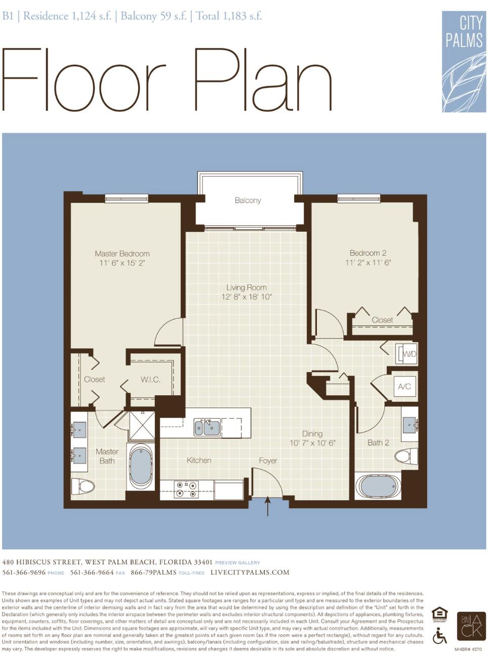 CITY PALMS CONDO - Residential Lease