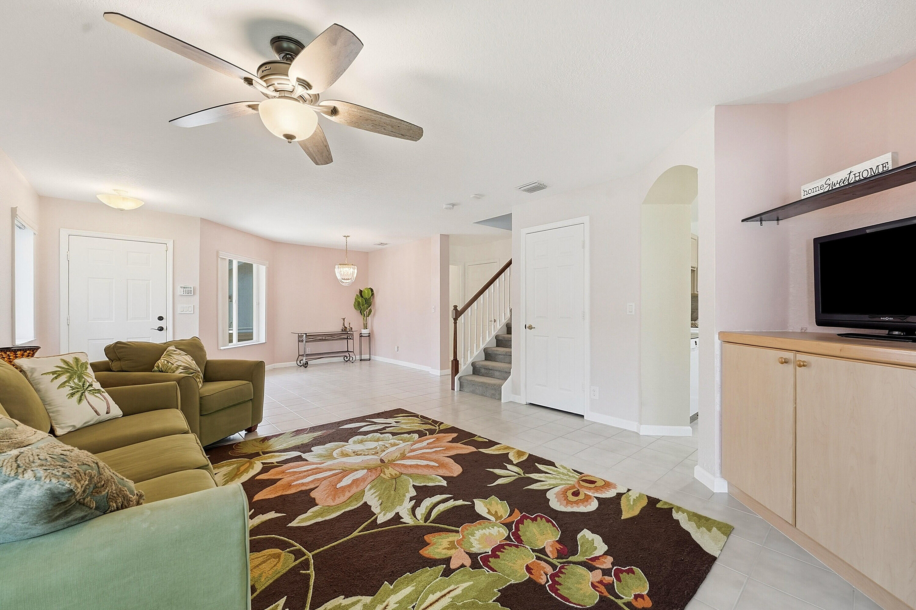 Move-in ready 3-bedroom, 2.5-bath corner townhome in the desirable gated Turtle Cay in Riviera Beach! This well-maintained, FHA-eligible home features a brand-NEW roof with a transferable 10-year warranty, brand-NEW water heater, one-car garage,  laundry room, screened patio with exterior storage, and complete hurricane protection with accordion shutters and panels. Low HOA of just $311/month with resort-style amenities 24/7 manned gate, clubhouse, pool, fitness center, pickleball, tennis, volleyball, BBQ area, and playground. No HOA approval required, allowing for a quick closing. A one-time $200 owner registration fee applies. Rentals permitted after one year. Located across from Rapids Water Park and close to I-95. Fantastic opportunity for first-time buyers, seasonal, or investors.