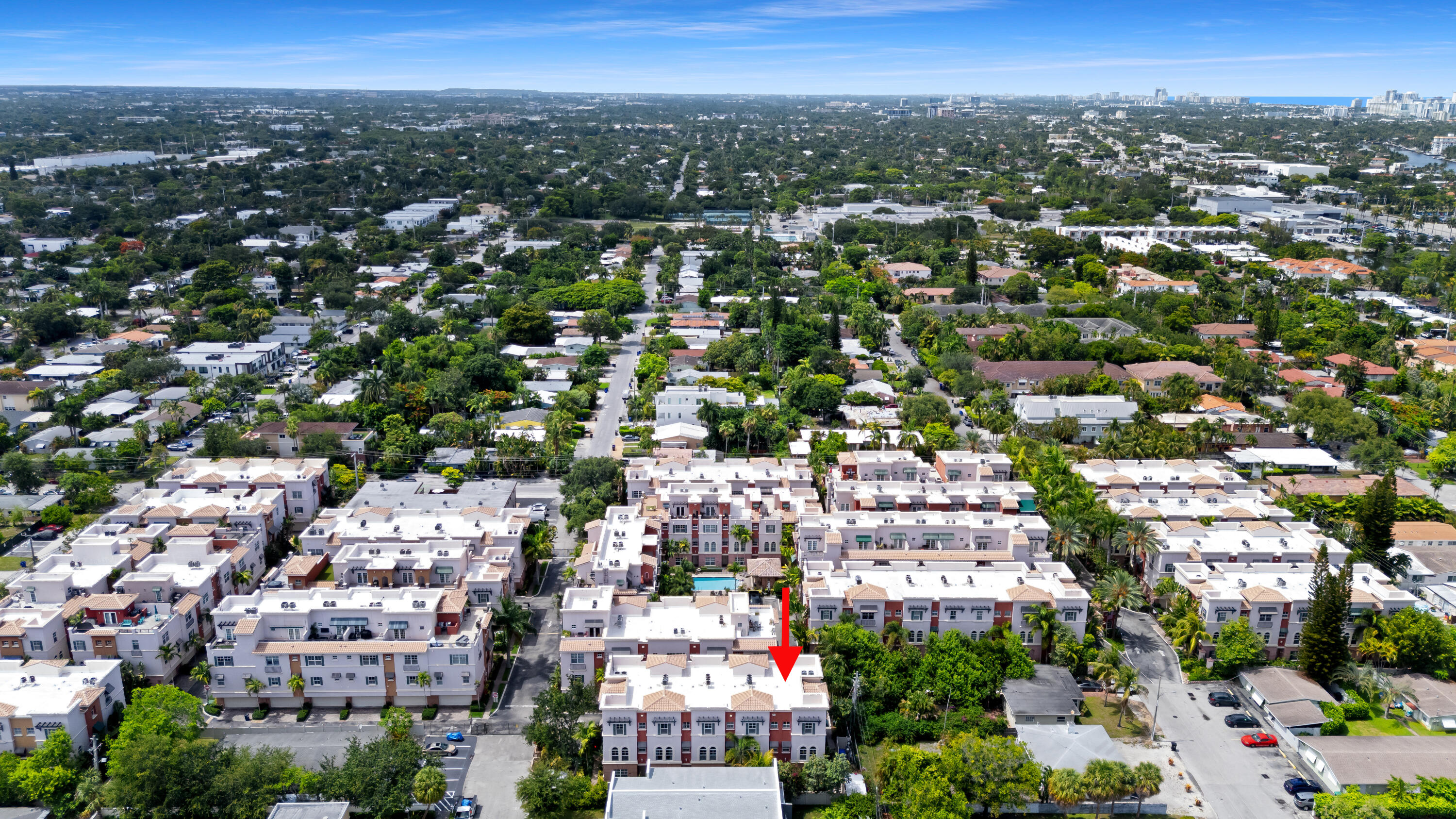 Spacious & immaculate 3 bedroom/3.5 bath/2 car garage CORNER UNIT tri-level townhome in the sought after gated community of Villa Medici. Prime EAST FORT LAUDERDALE location - minutes to the beach, Galleria Mall, Holiday Park, Las Olas & downtown. FEATURES/FINISHES: Tile floors in living areas, wood flooring in bedrooms - no carpet in this unit, all bedrooms are en suite & new vanities in all baths, large open kitchen with granite counters, high ceilings, impact windows, AC 2023, Roof 2024.