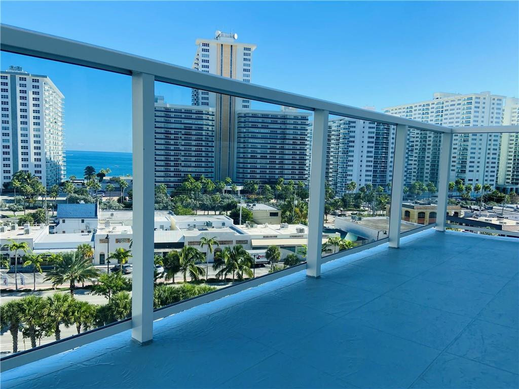 Completely remodeled and very tastefully furnished one bedroom. Concrete fully restored on balcony with modern glass balconies. All windows are impact glass.  Bring your toothbrush. City and ocean views, but the unit still retains a nice feeling of privacy from the surrounding spaces. Luxurious building with a great sense of community, situated at an amazing location! Walk to the beach, great surrounding entertainment, dining, and shopping. This building has it's own clubhouse right on the Intracoastal!  55 and older age restricted. Building requires proof of income.