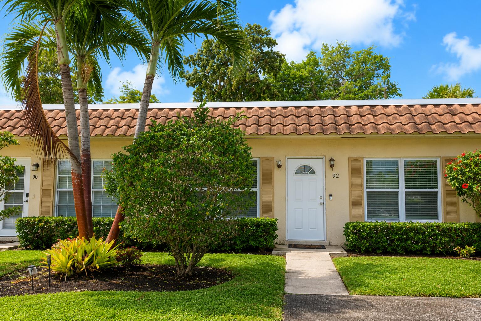 Live in Prime East Boca Raton, Zoned for A-Rated Schools. This Duplex Unit features 3 Spacious Bedrooms and 2 Baths with Private Fully Fenced Yard.  Kitchen features Stainless Steel Appliances and Stackable Washer Dryer. No HOA, Ready for an immediate move in! Located just minutes to FAU, Mizner Park, Beaches and Downtown Delray. Housing Vouchers Welcomed.