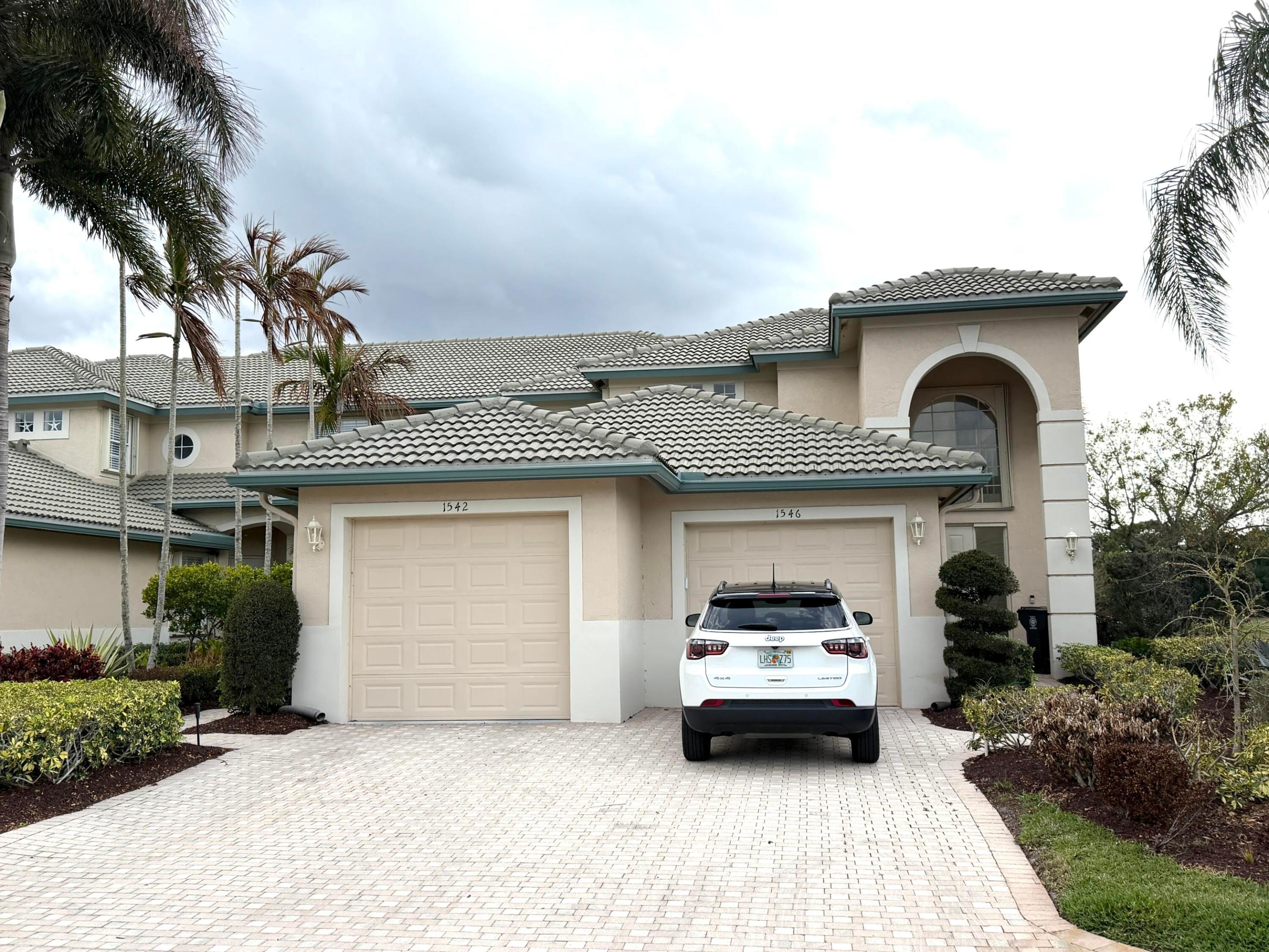 This Beautiful 2 story Villa has an Elevator and Golf Course Views! This 1,896sq ft. floor plan features 2 bedroom, 2 bathroom plus den with cathedral ceilings in the living room and lots of windows for amazing natural light. Kitchen has granite counters, stainless steel appliances, Accordion hurricane shutters. 1 1/2 car garage with extra storage closet. Golf membership available but not mandatory. Ballantrae offers a Jack Nicklaus Signature Golf Course and a 67 slip Marina on the St Lucie River. Golf Memberships are available but not mandatory and slips are available to purchase or lease.