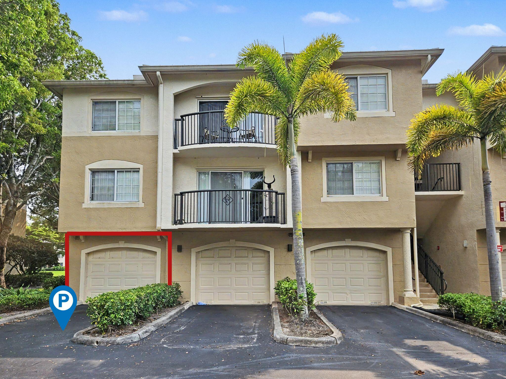 LAKE VIEWS, A PRIVATE GARAGE, AND RESORT-STYLE AMENITIES IN THE HEART OF ROYAL PALM BEACH! Welcome to this beautifully updated condo in the gated community of Grand View at Crestwood.   Freshly painted throughout, this move-in-ready home showcases beautiful finishes, updated light fixtures, new sleek ceiling fans, and a bright open-concept floor plan designed for everyday living and entertaining.  Enjoy peaceful partial lake views from your private patio, creating the perfect backdrop for your morning coffee or evening unwind. One of the standout features of this home is the attached one-car garage, offering secure parking plus valuable additional storage space.   The split-bedroom layout offers additional privacy and features a spacious master bedroom with an en-suite bathroom and walk-in closet. While the second bedroom also includes a walk-in closet and easy access to the full bathroom just down the hall.   The kitchen is highlighted by stainless steel appliances, granite countertops, abundant cabinetry, and generous counter space for cooking and entertaining.  Residents of Grand View at Crestwood enjoy access to resort-style amenities, including two swimming pools, a fitness center, tennis courts, basketball courts, playgrounds, picnic areas, and scenic walking paths.   Conveniently located near Crestwood Square shopping and dining, major commuter routes, parks, and schools, and just minutes from Wellington's world-renowned equestrian venues and show grounds.  Move-in ready and ideally located, this residence offers the perfect blend of lakefront serenity, practical living space, and exceptional community amenities. Watch the virtual tour to see the features and benefits of this townhome!