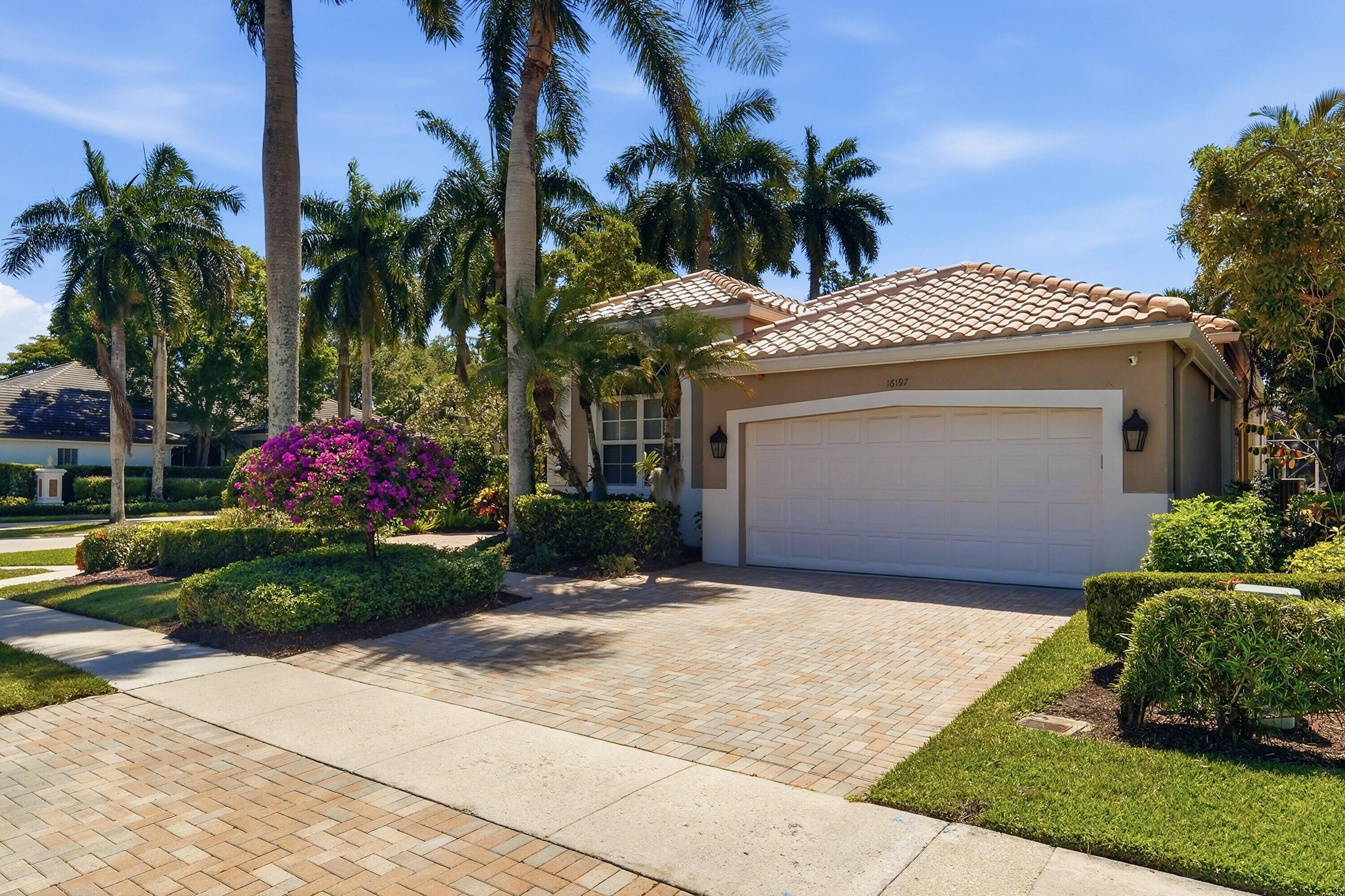 Enter this exceptional sun-filled 3BR/4BA home with thoughtful design. Full-glass French door entry opens to a striking coffered tray ceiling. Spacious living room with floor-to-ceiling windows overlooks lanai and private pool, seamless indoor-outdoor flow. Chef's kitchen offers ample counter and cabinet space for living and entertaining. Bedrooms feature natural light and recessed ceilings. Primary suite overlooks pool with private access, dual closets, spa-like bath, soaking tub. Set on 6,700+ sq ft corner lot with privacy, lush landscaping, 2-car garage and new roof. Located in Addison Reserve gated country club with mandatory with FULL GOLF EQUITY MEMBERSHIP on three nine hole championship golf courses, tennis, fitness, dining. Near A+ schools, Atlantic Ave, beaches, and airports. Furniture and furnishings available, golf cart separate. All measurements are approximate, subject to error, omission, and changes without notice. Please contact Denise Sari at Club Membership for additional information concerning any questions  about the golf.,