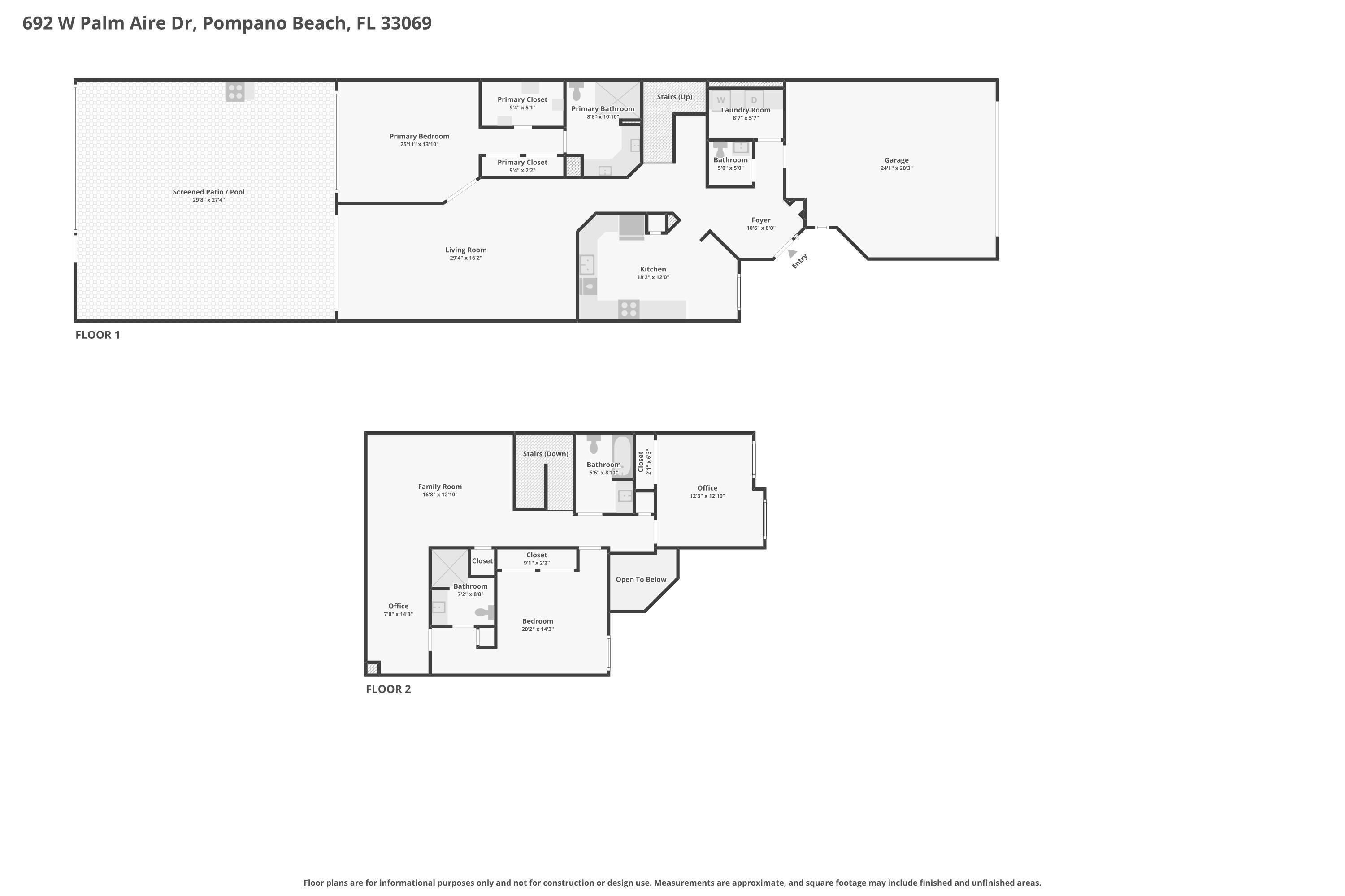 PALM AIRE OAKS COURSE ESTATES - Residential