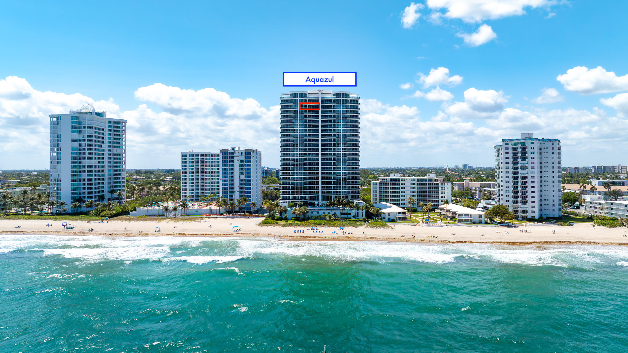 Oceanfront Penthouse! Sophisticated coastal living in this 3-bed, 4.5-bath custom designed condo at Aquazul, Lauderdale-by-the-Sea. Spanning 2,572 SF; Private Elevator entry, floor-to-ceiling windows, panoramic ocean views & three balconies boast sunrise/sunset vistas. High-end finishes include Italian cabinetry, marble floors, Venetian plaster and a custom wet bar w/wine fridge, ice maker(Penthouse units enjoy higher ceilings than non-Ph units). Primary suite offers an oversized walk-in closet and spa-inspired bath with Jacuzzi tub and shower. Resort-style amenities include beach service, oceanfront pool, gym, saunas, tennis/pickleball court, dog park, BBQ area with private, extra-large, climatized storage unit and 2 deeded parking spots, EV access. Pet-friendly. Step Into Luxury today.