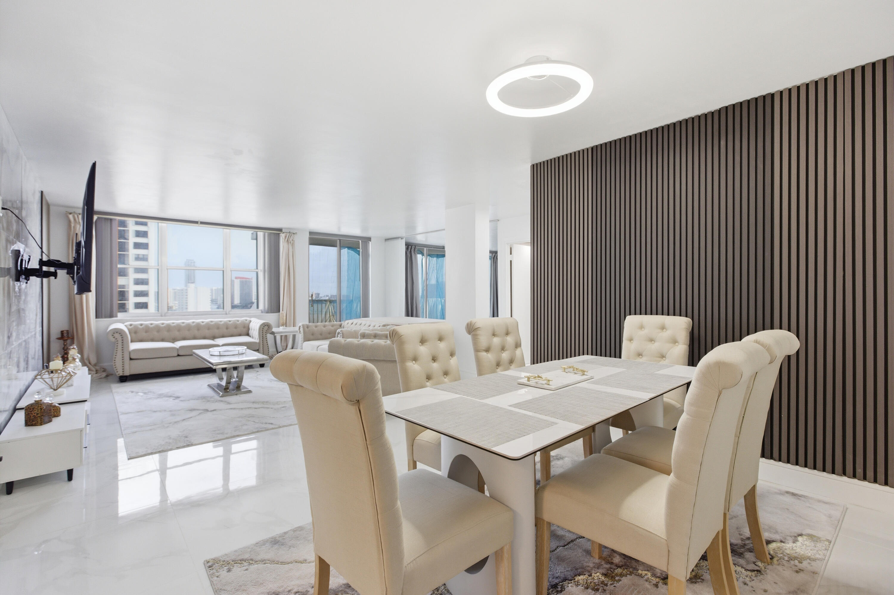 Completely renovated and hardly lived in, this beautifully furnished 2-bedroom, 2-bathroom residence offers luxury beachfront living at its finest. Every detail has been thoughtfully updated using only the highest-quality finishes and materials. Ideally situated directly on the highly desirable Hollywood Beach, this turnkey unit is ready for immediate occupancy. Enjoy stylish furnishings, modern finishes, and an unbeatable beachfront location. A rare opportunity to rent a beautifully furnished residence that has been completely renovated and hardly lived in. Available now.
