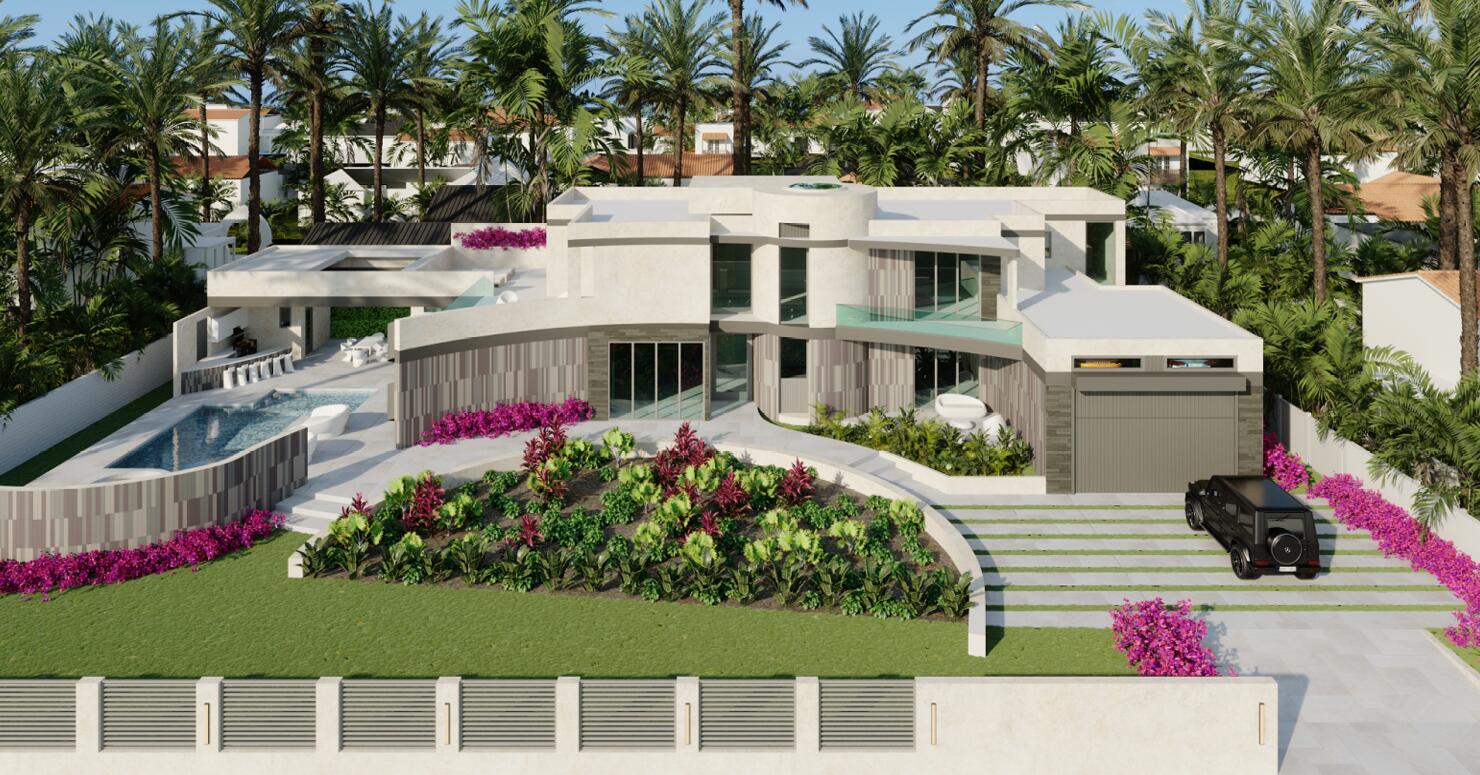 Rare opportunity to acquire renowned artist Ralph Wolfe Cowan's estate. Ideally located, this lake block residence in Northwood Shores is adjacent to prestigious N Flagler Drive. Expansive property includes 25,700 square feet (.59-acre) with 224' of street frontage. Existing structure is comprised of 3-living spaces featuring cathedral ceilings, large studio workspace and a new roof (2022). Ready for renovations, subdivide (minimum 6,000 SF with 60' frontage) or new build. Located near Northwood Village with galleries, shops and restaurants. Currie Park waterfront redevelopment under way. Architectural renderings courtesy of Robert Bucher Architects PA, located in West Palm Beach. The firm exclusively focuses on luxury contemporary residential design. Inquire for specifics.
