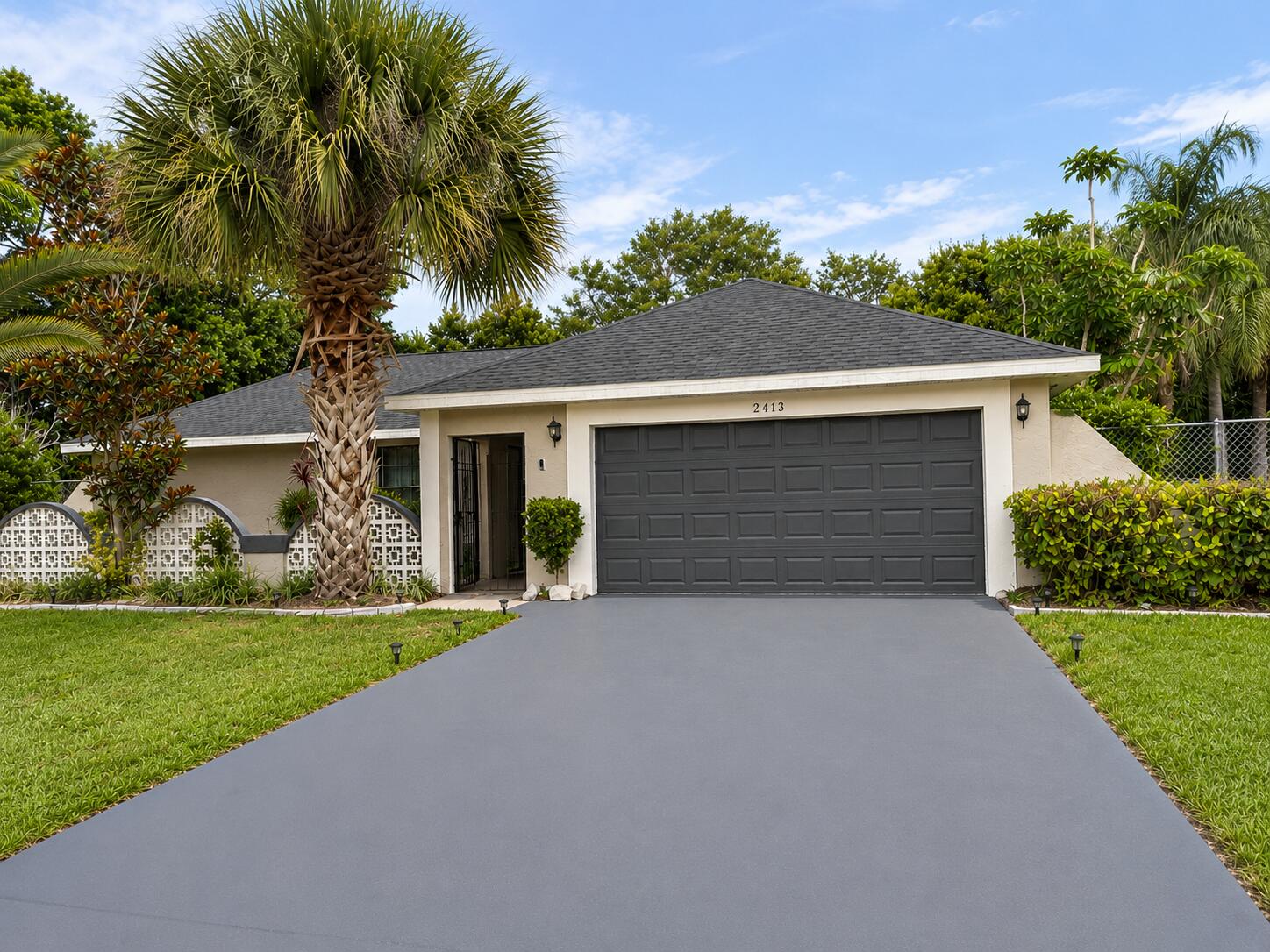 Welcome to 2411 SE Morningside Blvd. Situated on a oversized 0.43 acre corner lot, this spacious 3 bedroom, 2 bath offers over 1,900 square feet of living space with plenty of room to grow, entertain, and enjoy Florida living. The desirable split-bedroom floor plan features both a formal living room and a separate family room, The expansive yard offers endless possibilities for a pool, outdoor entertaining area, boat parking, or future improvements. Conveniently located near shopping, dining, schools, parks, and just a short drive to beaches and major highways. Whether your a first time homebuyer, growing family, or investor, this property is packed with potential and value. Down payment assistance & Preferred lender 1% buydown program available