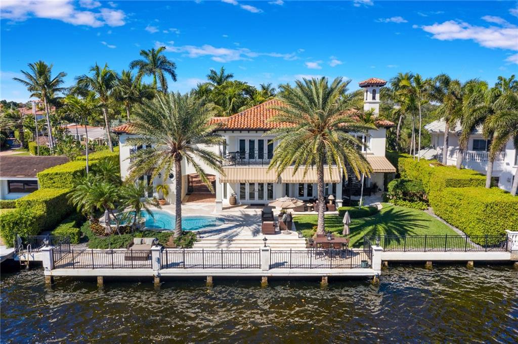 NO SHOWINGS before April 15th. Direct Intracoastal Estate overlooks Birch State Park with Wide Panoramas. Major Renovation a few years ago by The Marker Group. Generator, Impact Glass. Concrete Dining Area Built Over the Water. Master Suite has Sitting Area, Tray Ceiling, Waterside Terrace. Adjacent Bedroom Suite Serves as Separate Entry Office/Gym. Kitchen-Fam Rm Has Built-In Saltwater Aquarium, Breakfast Booth, 300+ Chilled Wine Closet, Quartzite Tops, Wolf Ovens. Living Area Includes a Gas Fireplace, Two Story Entry, Coffered Ceilings, Wrought-Iron & Marble Stairs. Upstairs has a Full Living Area. Chicago Brick Drive with Privacy Gates, Guest Suite Separate from the Home. Full Outdoor Summer Kitchen has Grill & Ice Machine, Loggia has Electronic Wind Screens. Sold Mostly Furnished. NO SHOWINGS before April 15th. We might be able to walk the property with notice. Direct Intracoastal Estate overlooks Birch State Park with Wide Panoramas. Major Renovation a few years ago by The Marker Group. Generator, Impact Glass. Concrete Dining Area Built Over the Water. Master Suite has Sitting Area, Tray Ceiling, Waterside Terrace. Adjacent Bedroom Suite Serves as Office or Separate Entry Office/Gym. Kitchen-Family Rm Has Built-In Saltwater Aquarium, Built-In Breakfast Booth, 300+ Chilled Wine Closet, Quartzite Tops, Wolf Ovens. Living Area Includes a Gas Fireplace, Two Story Entry, Coffered Ceilings, Wrought-Iron & Marble Stairs. Upstairs has a Full Living Area. Chicago Brick Drive with Privacy Gates & Breezeway with a Guest Suite Separate from the Home. Full Outdoor Summer Kitchen has Grill & Ice Machine, and Cover Loggia has Electronic Wins Screens. Home is Sold Mostly Furnished.